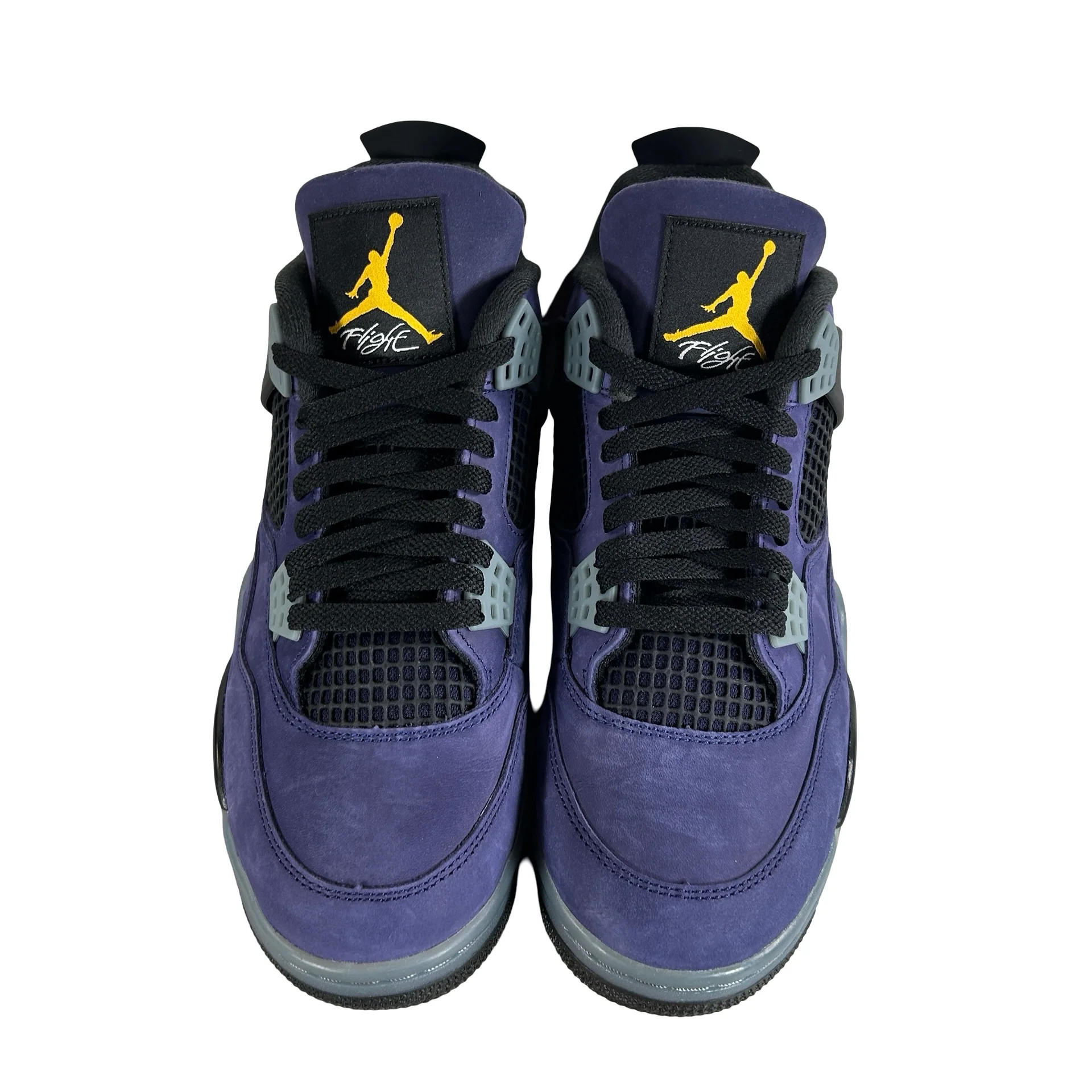 FV5029 500 Jordan 4 Retro Lakers [USED] - 10 M (Used4) - Image 2