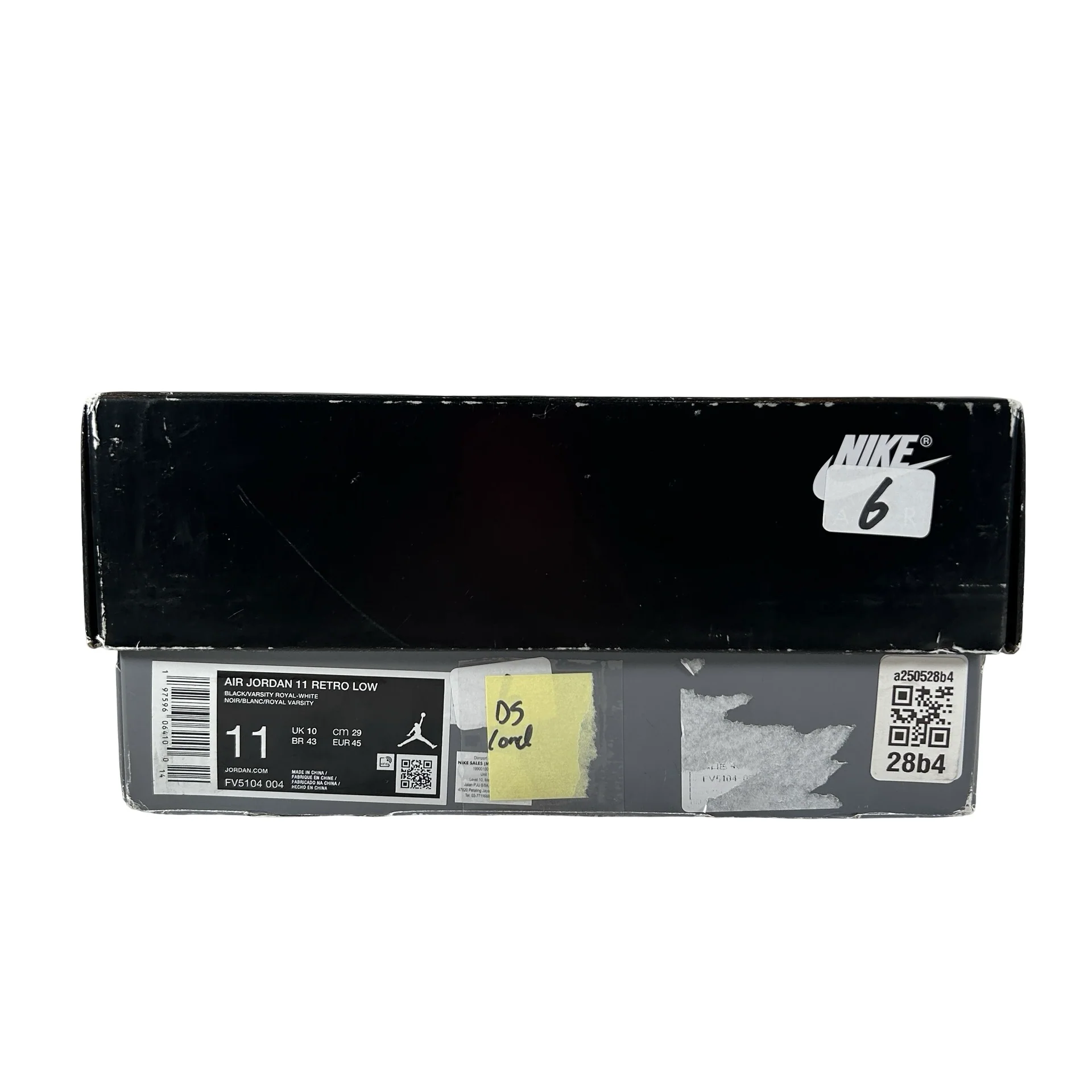 FV5104 004 Jordan 11 Retro Low Space Jam [CONDITIONAL] - 11 M (Soles slightly yellowing) - Image 8