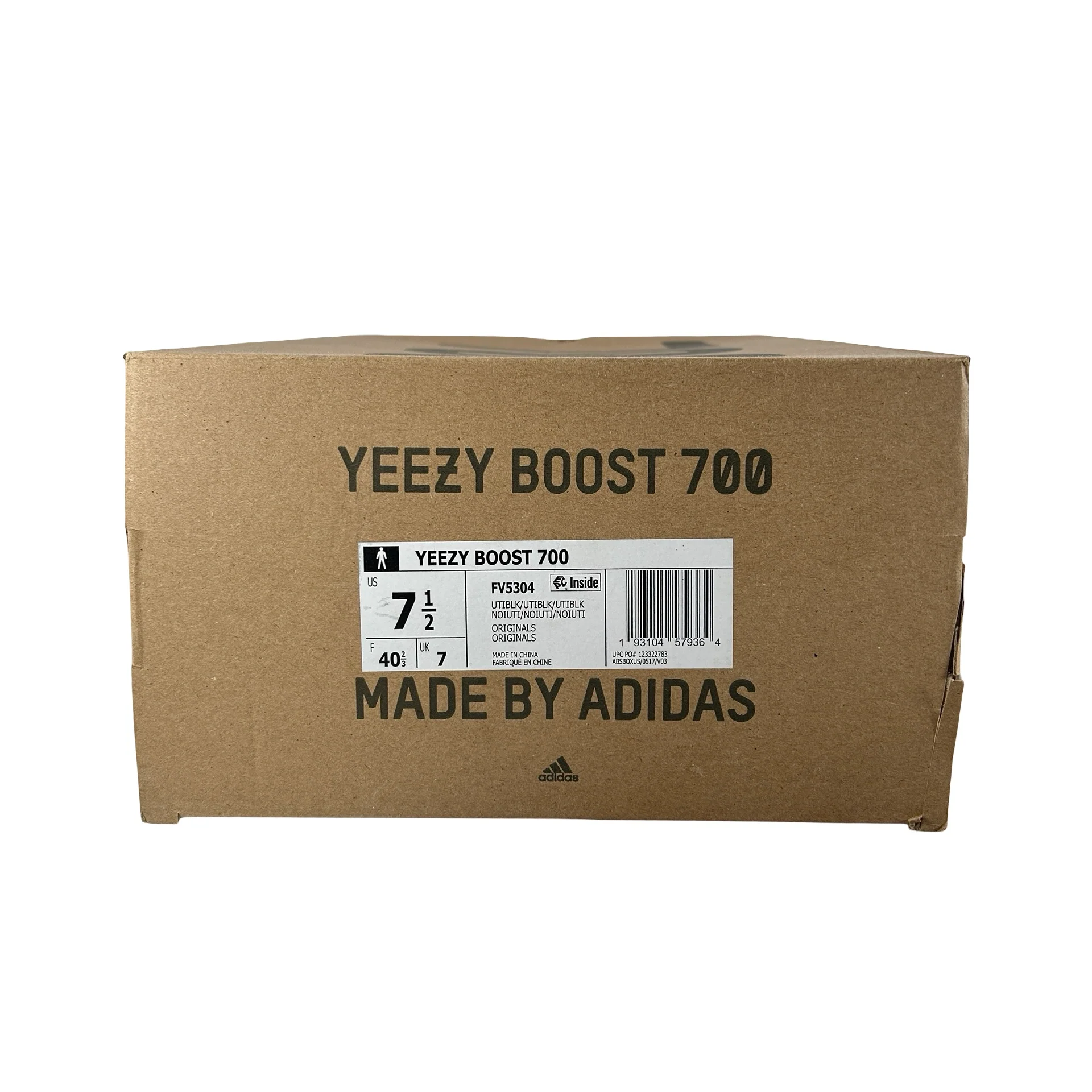 FV5304 adidas Yeezy Boost 700 Utility Black (2019/2023) [USED] - 7.5 M (Used) - Image 7