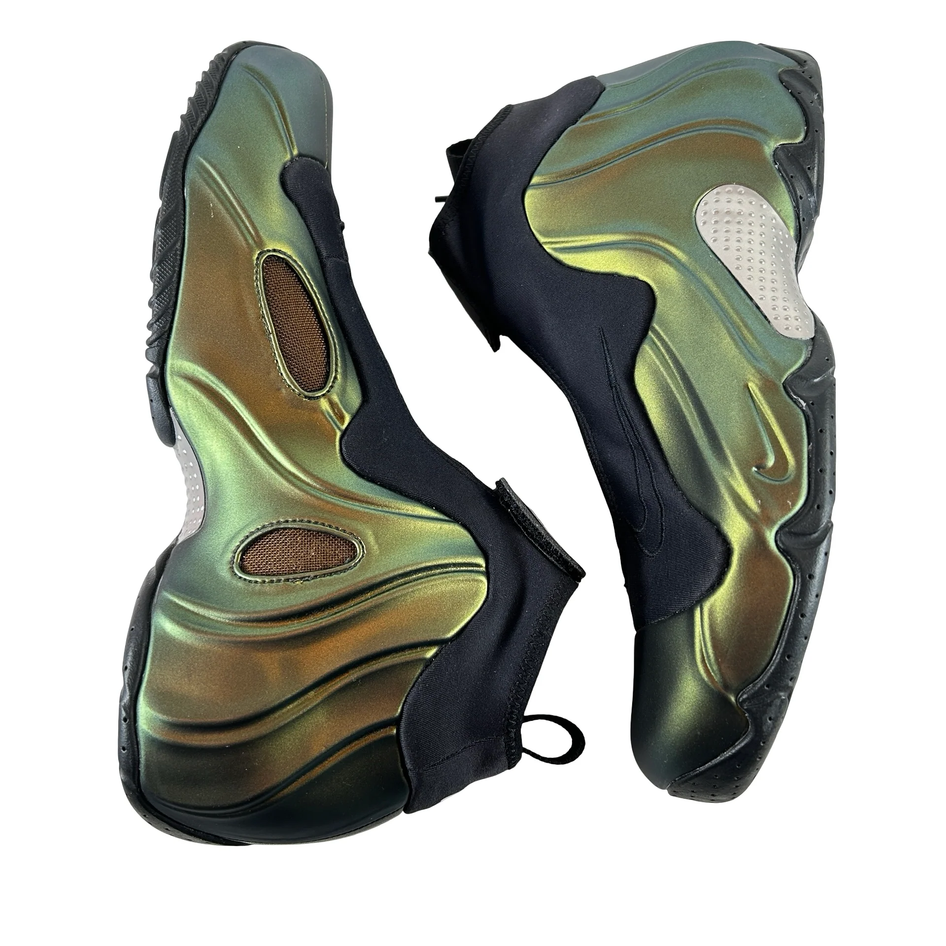FV5582 700 Nike Air Flightposite Metallic Gold (2024) [USED] - 9.5 M (Used) - Image 5