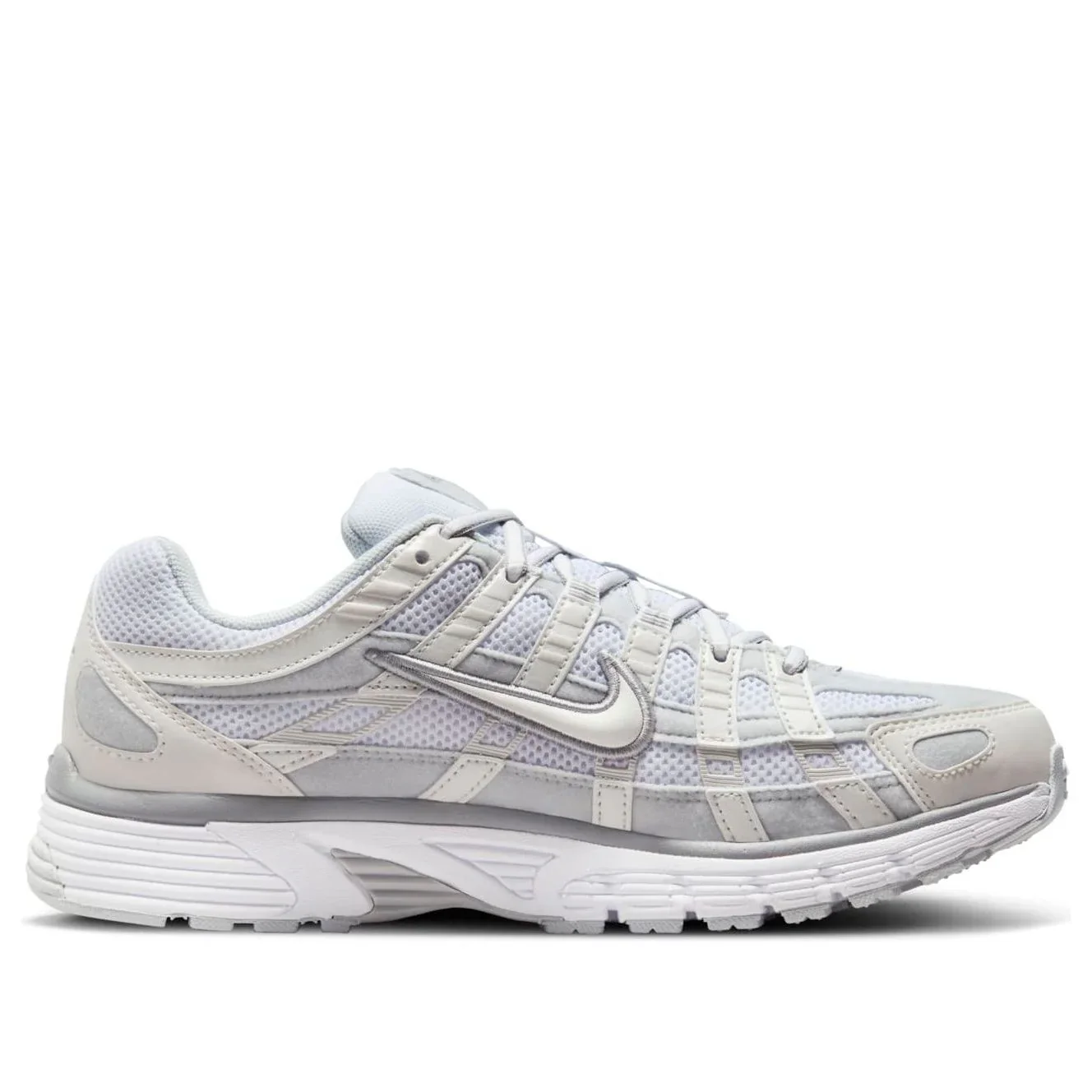FV6603 101 Nike P-6000 Summit White Pure Platinum (Women's) - Image 2