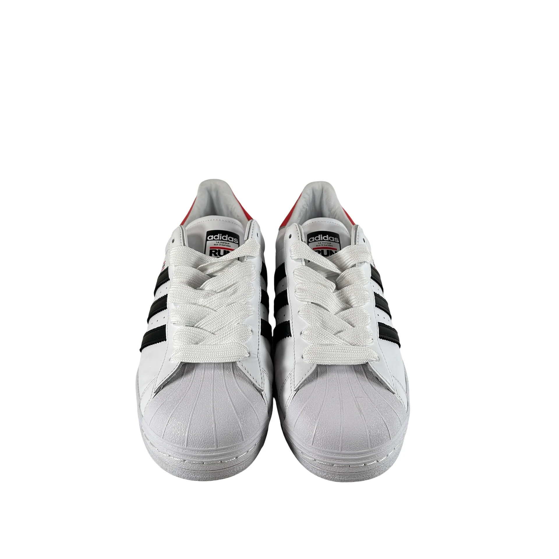 FX7616 adidas Superstar 50 Run DMC White [USED] - 11 M (Used) - Image 2