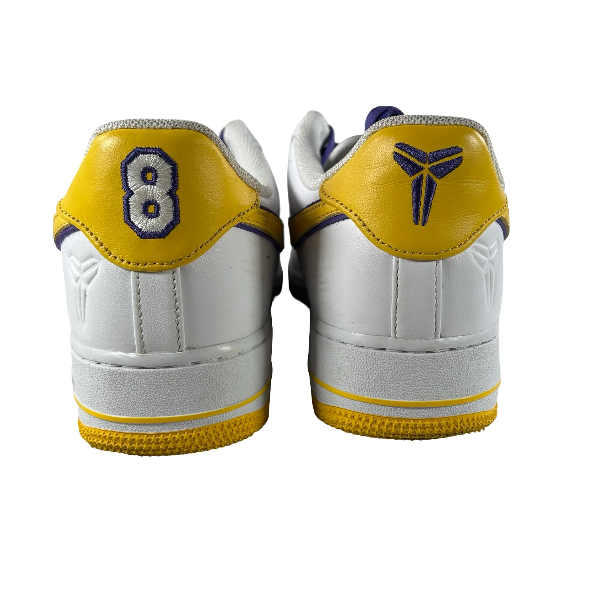 FZ1151 100 Nike Air Force 1 Low Retro QS Kobe Bryant Lakers Home [USED] - 10 M (Used2) - Image 3
