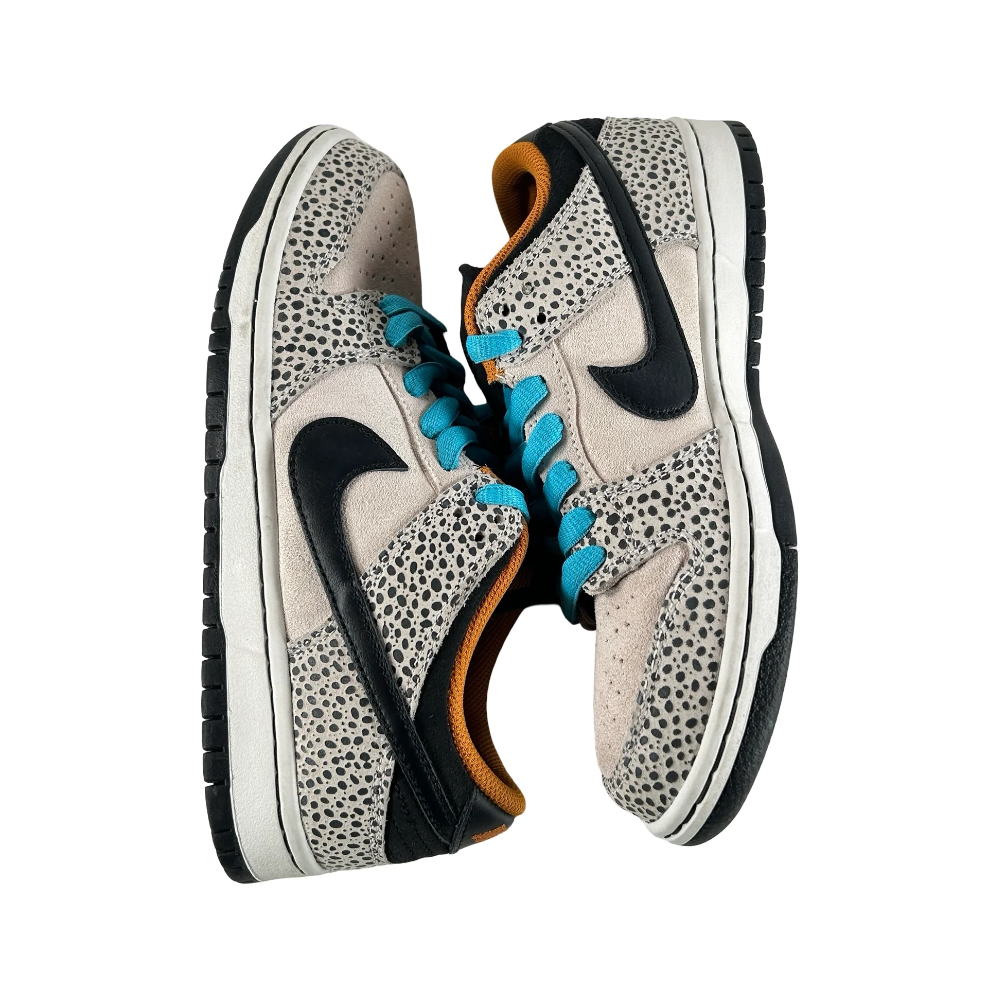 FZ1233 002 Nike SB Dunk Low Electric Pack Olympic Safari [USED] - 7 M (Used) (No Box) - Image 4