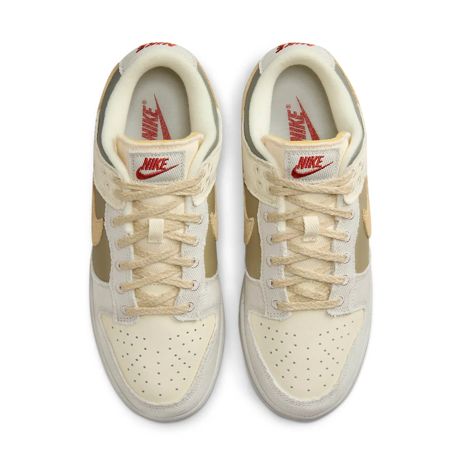 FZ4341 100 Nike Dunk Low Light Bone Dark Stucco (Women's) - Image 4