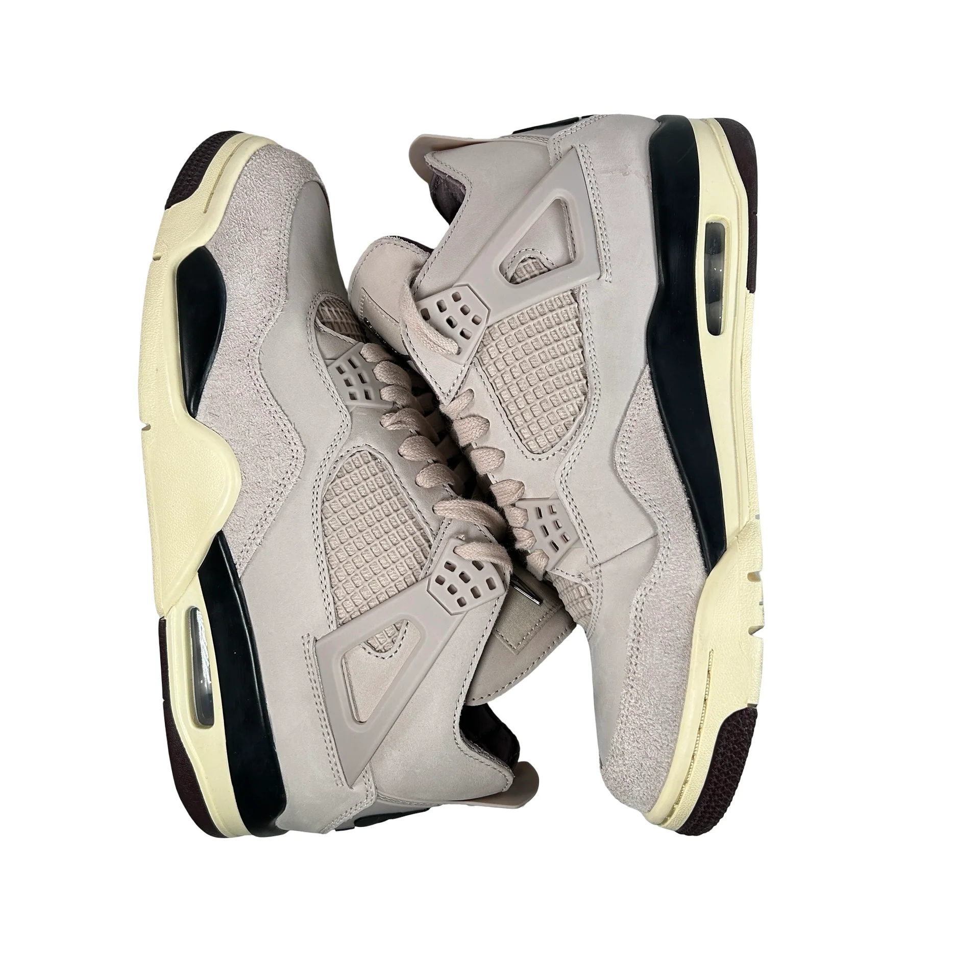 FZ4810 200 A Ma Maniére x Wmns Air Jordan 4 Retro 'Phantom' [USED] - 10.5 W (Used8) - Image 4