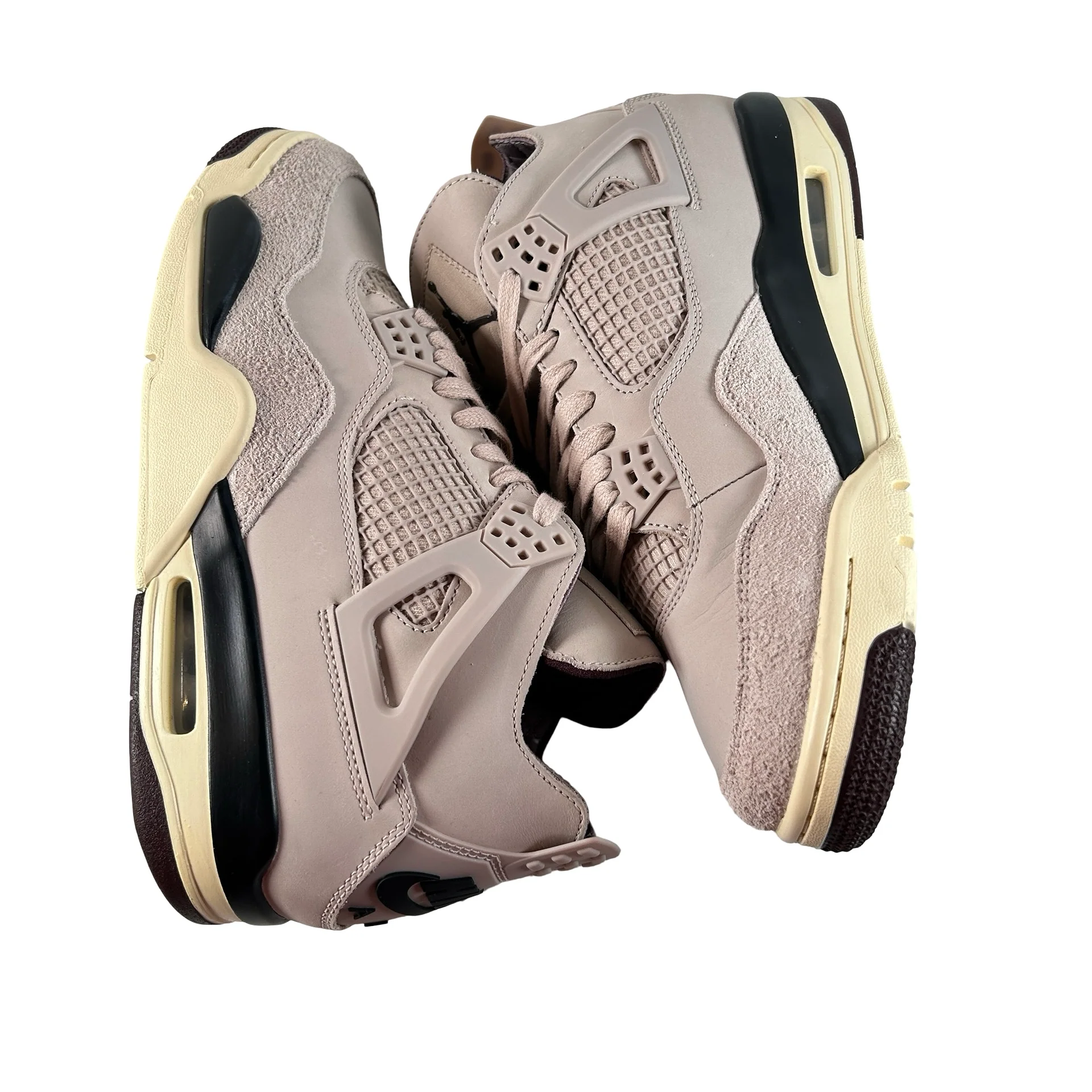 FZ4810 200 A Ma Maniére x Wmns Air Jordan 4 Retro 'Phantom' [USED] - 10.5 W (Used9) - Image 4