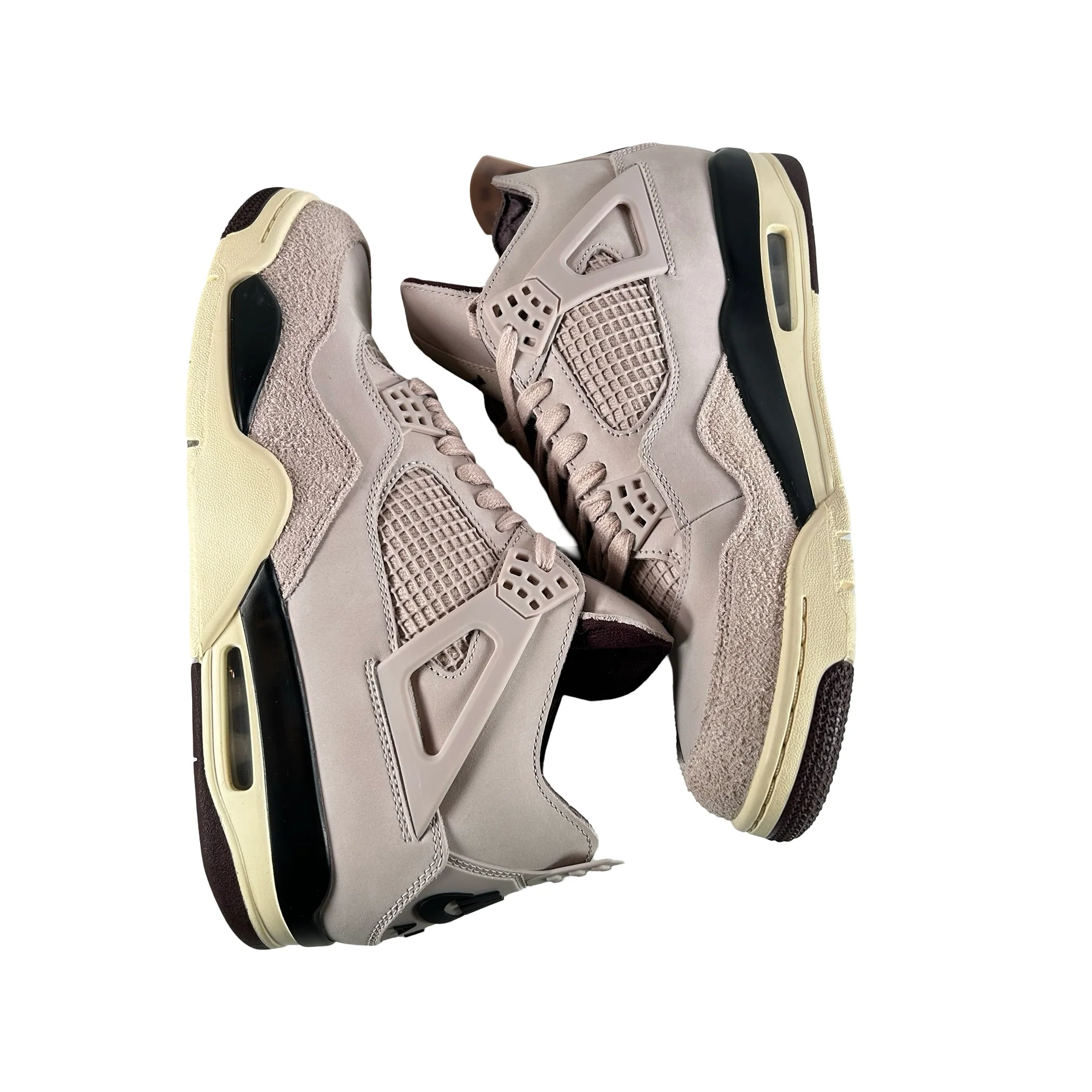 FZ4810 200 A Ma Maniére x Wmns Air Jordan 4 Retro 'Phantom' [USED] - 12.5 W (Used8) - Image 4