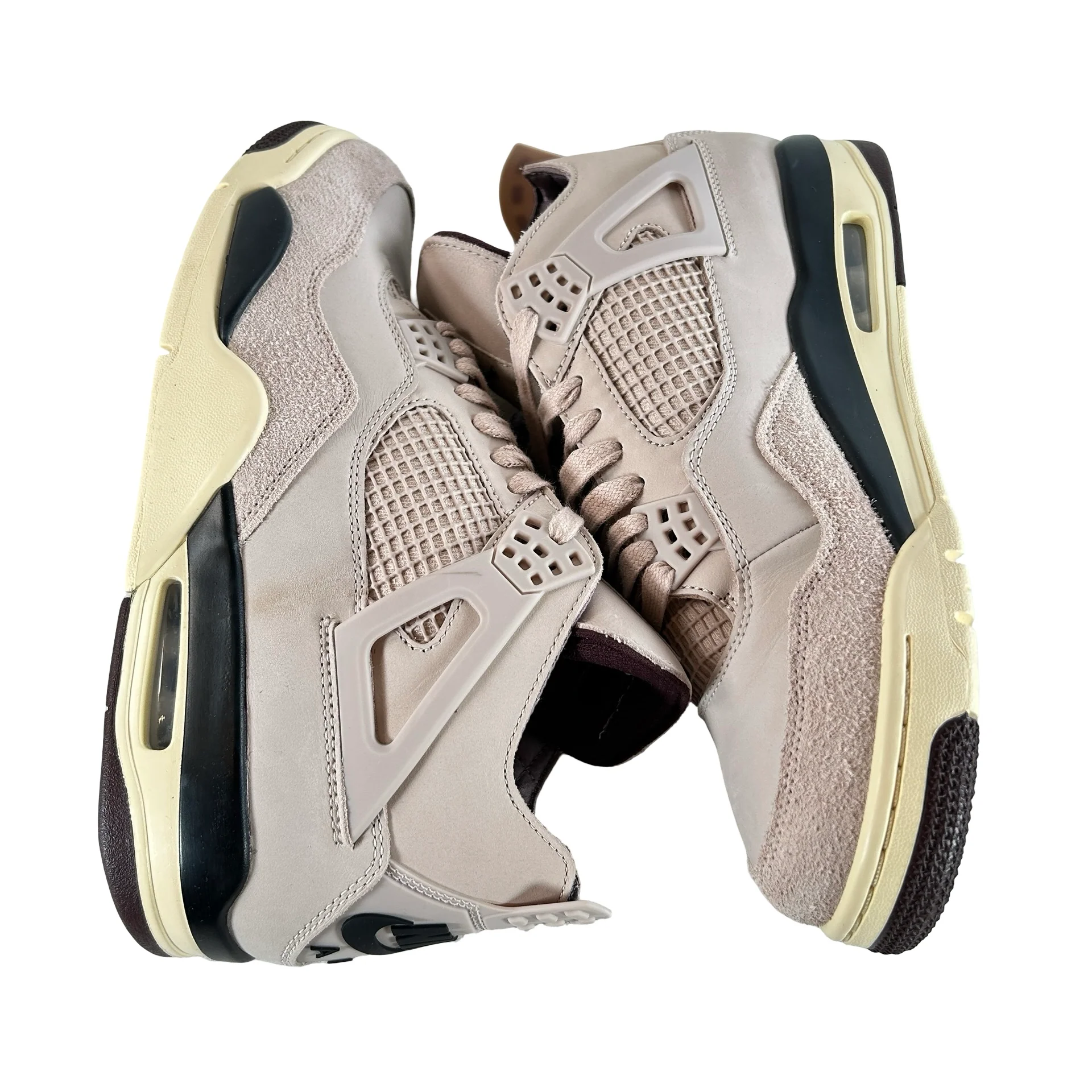 FZ4810 200 A Ma Maniére x Wmns Air Jordan 4 Retro 'Phantom' [USED] - 12 W (Used8) - Image 4