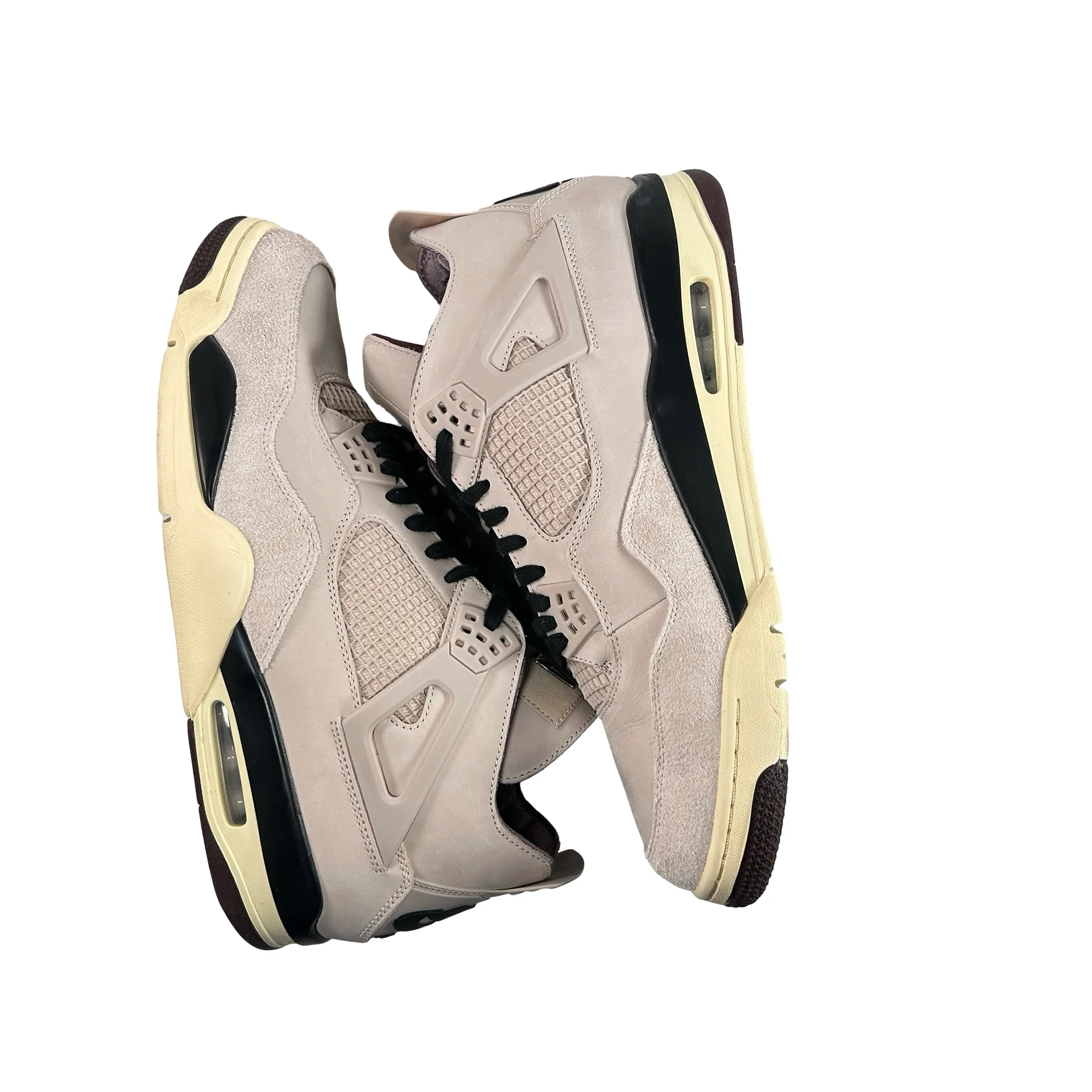 FZ4810 200 A Ma Maniére x Wmns Air Jordan 4 Retro 'Phantom' [USED] - 15.5 W (Used) - Image 4