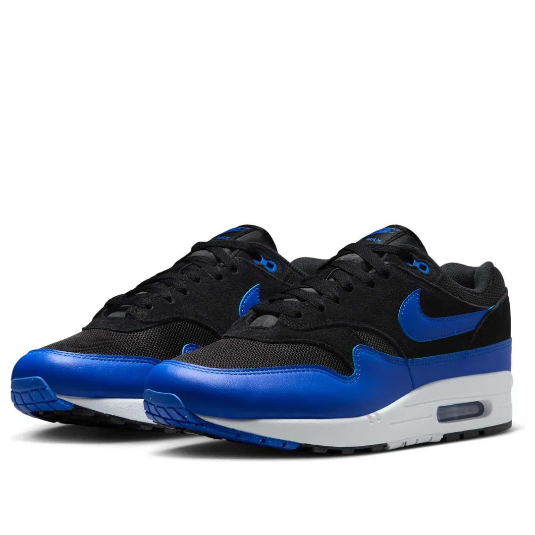 FZ5808 010 Nike Air Max 1 Essential Black Hyper Royal - Image 3