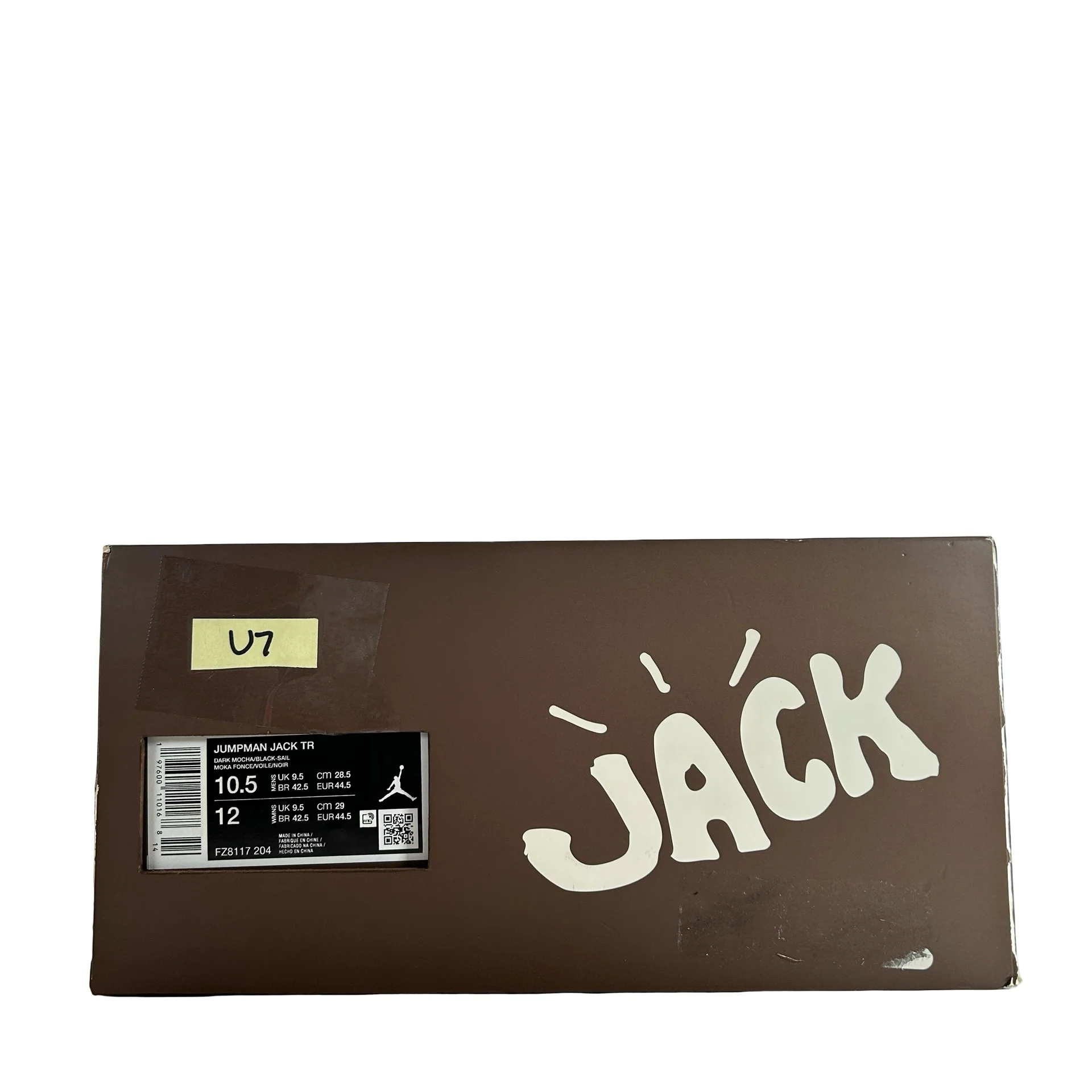 FZ8117 204 Jordan Jumpman Jack TR Travis Scott Dark Mocha [USED] - 10.5 M (Used7) - Image 7