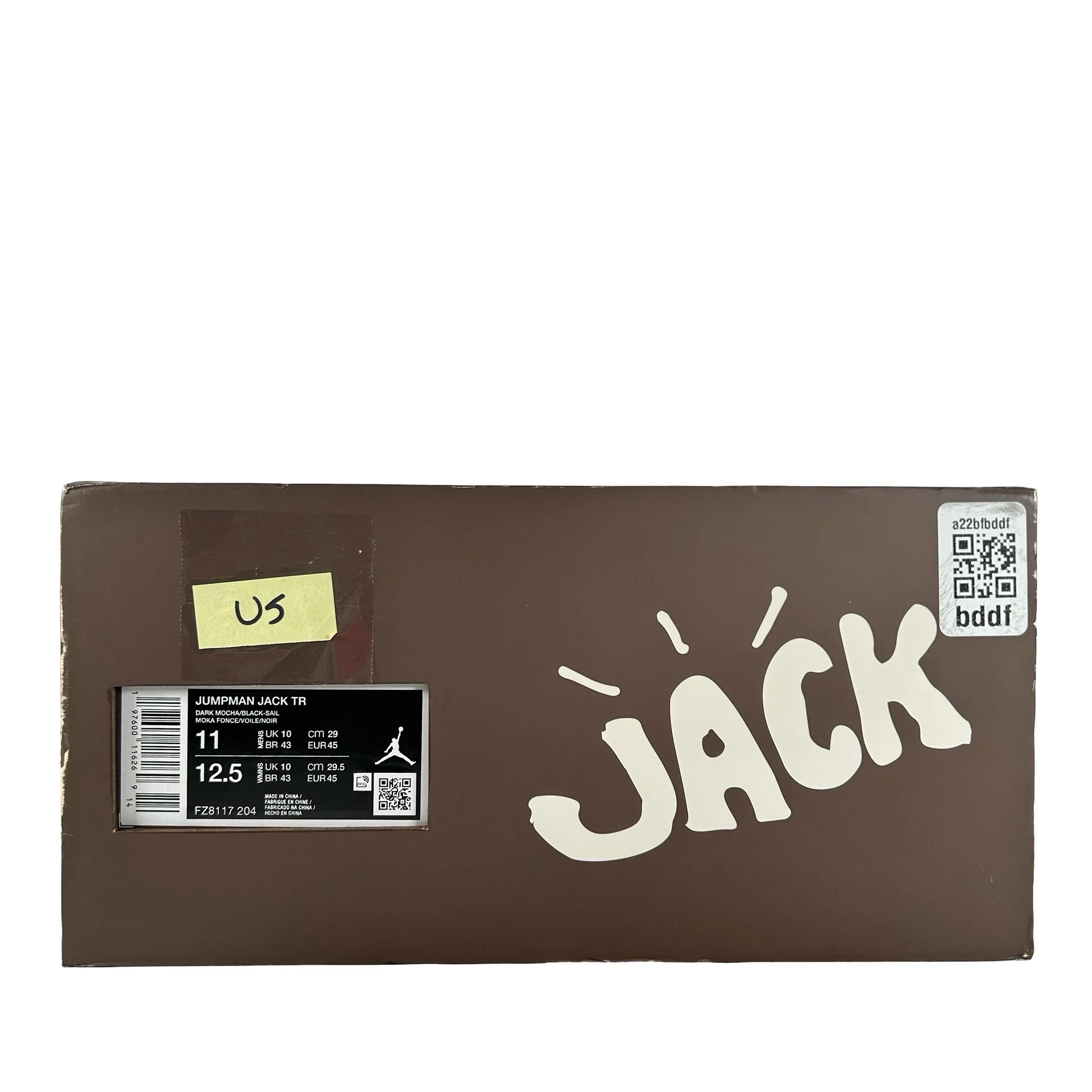 FZ8117 204 Jordan Jumpman Jack TR Travis Scott Dark Mocha [USED] - 11 M (Used5) - Image 7