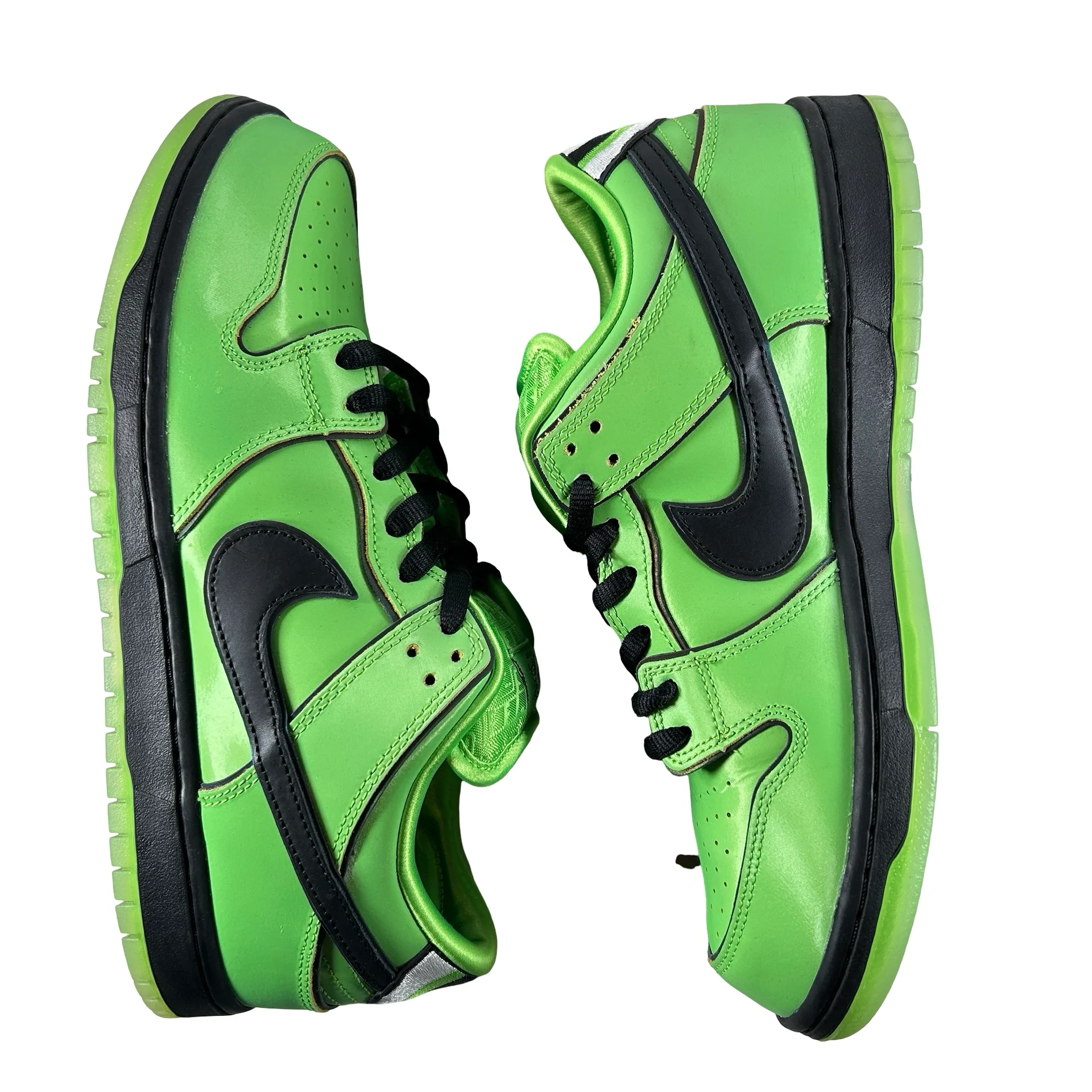 FZ8319 300 Nike SB Dunk Low The Powerpuff Girls Buttercup [USED] - 10.5 M (Used4) - Image 4