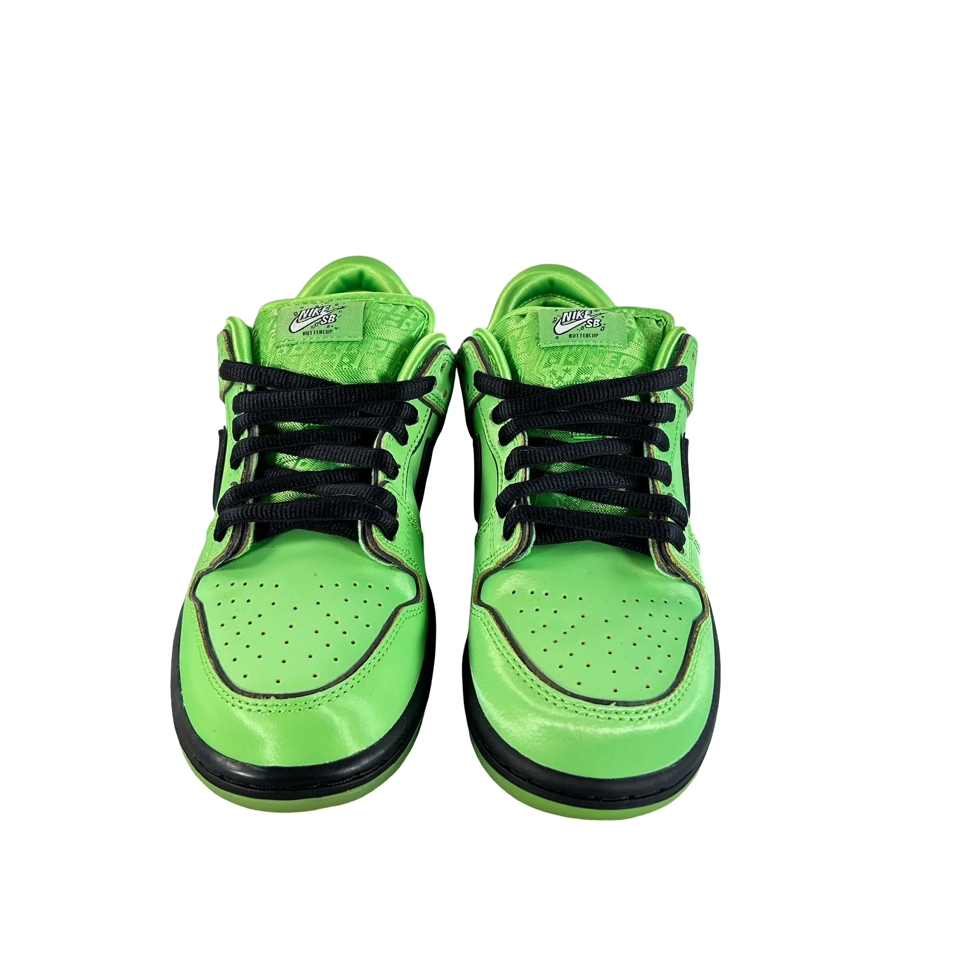 FZ8319 300 Nike SB Dunk Low The Powerpuff Girls Buttercup [USED] - 6 M (Used) (No Box) - Image 2