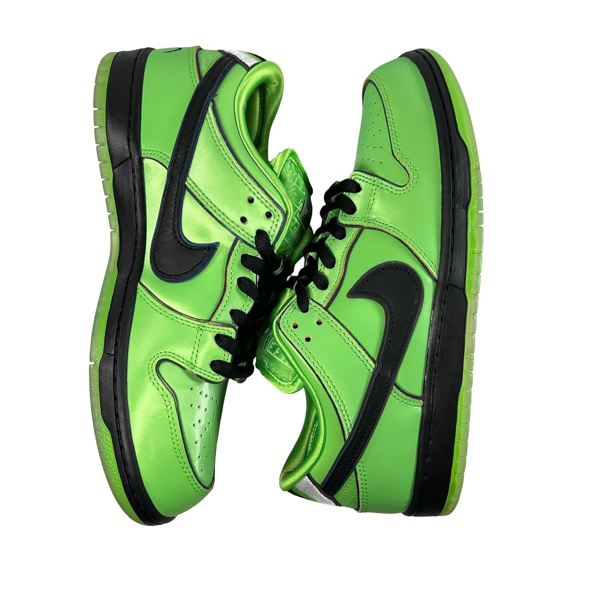 FZ8319 300 Nike SB Dunk Low The Powerpuff Girls Buttercup [USED] - 9.5 M (Used2) - Image 5