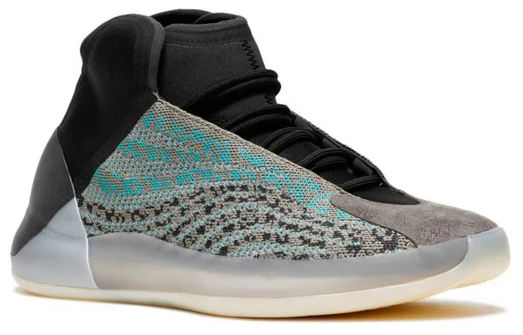G58864 adidas Yeezy QNTM Teal Blue - Image 3