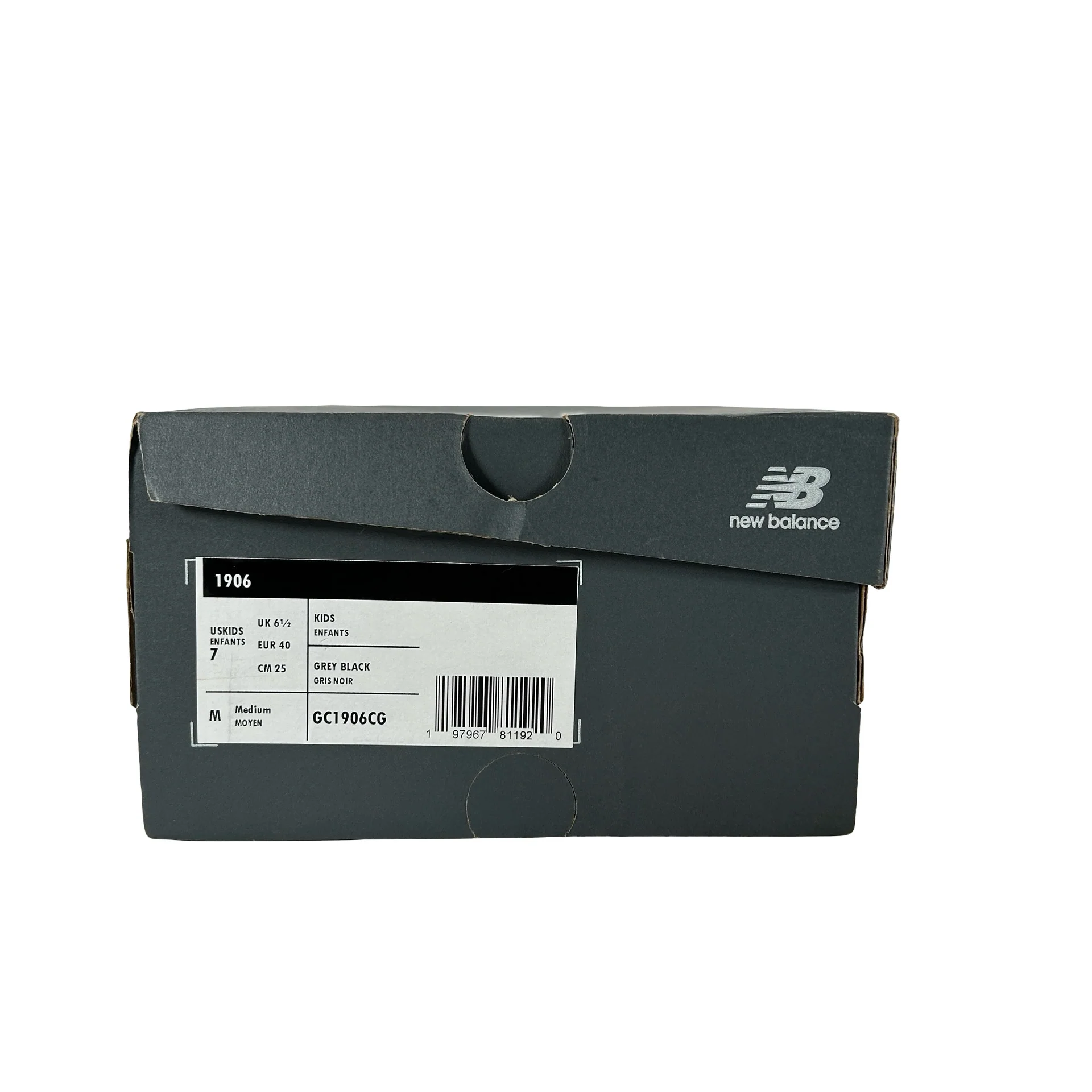 GC1906CG New Balance 1906R Silver Metalic Black (GS) [USED] - 7 Y (Used) - Image 7