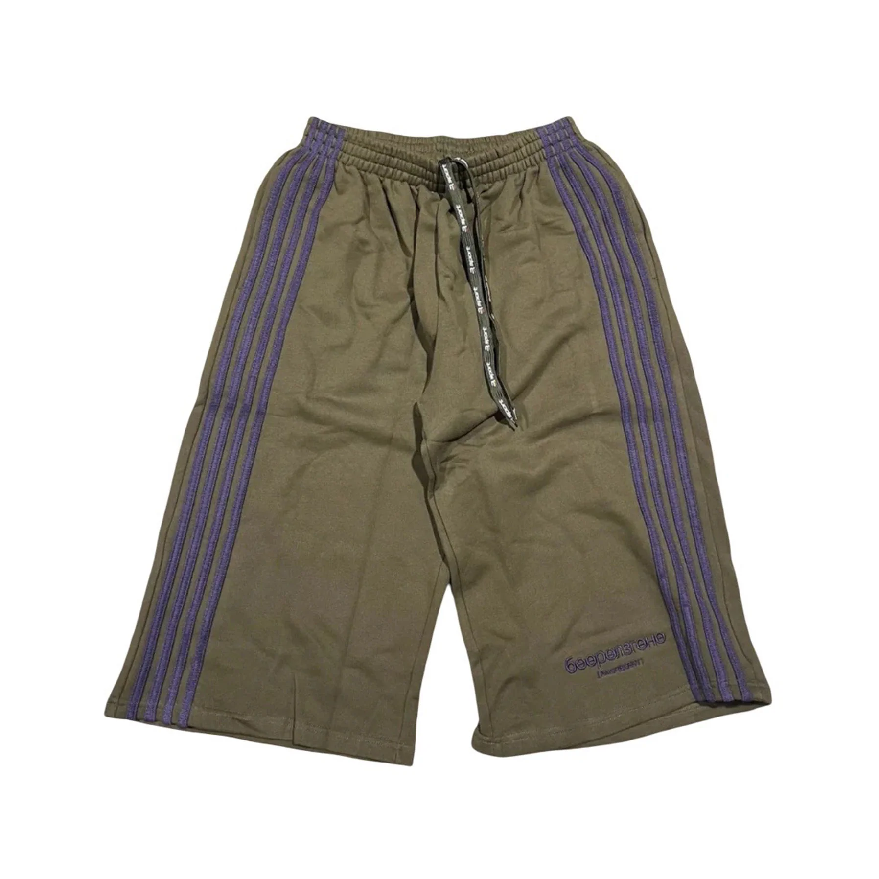 GV Gallery Raspberry Hills V2 Baggies 3/4 Sweat Shorts Olive