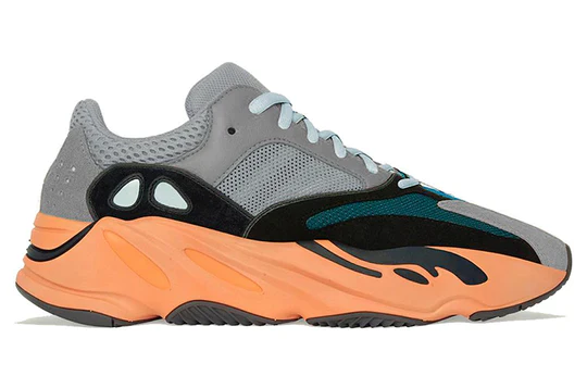GW0296 adidas Yeezy Boost 700 Wash Orange [NO BOX] - Image 2