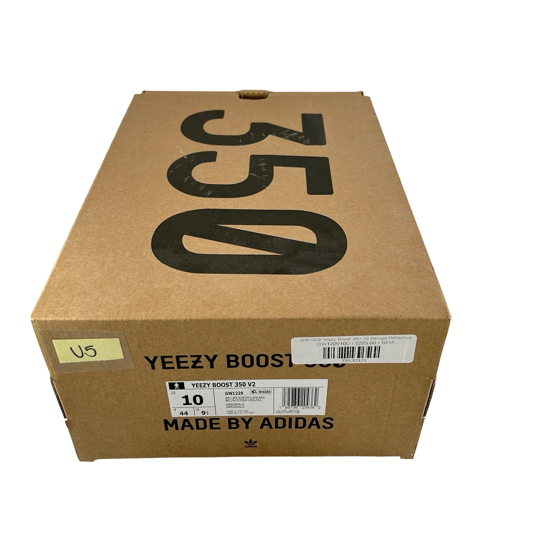 GW1229 Yeezy Boost 350 V2 Beluga Reflective [USED] - 10 M (Used5) - Image 7