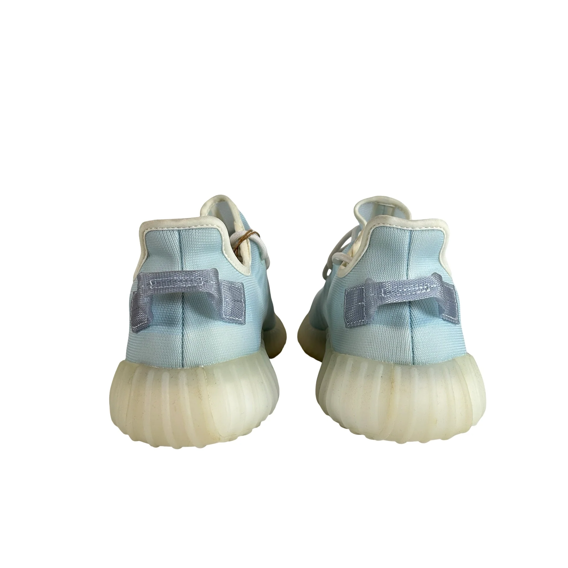 GW2869 adidas Yeezy Boost 350 V2 Mono Ice [CONDITIONAL] - 9.5 M (Slight Yellowing) - Image 3