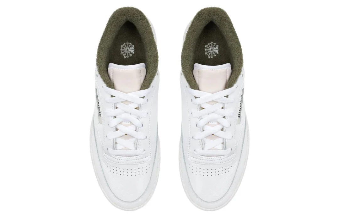 GX9657 Reebok Club C JJJJound White Olive - Image 4
