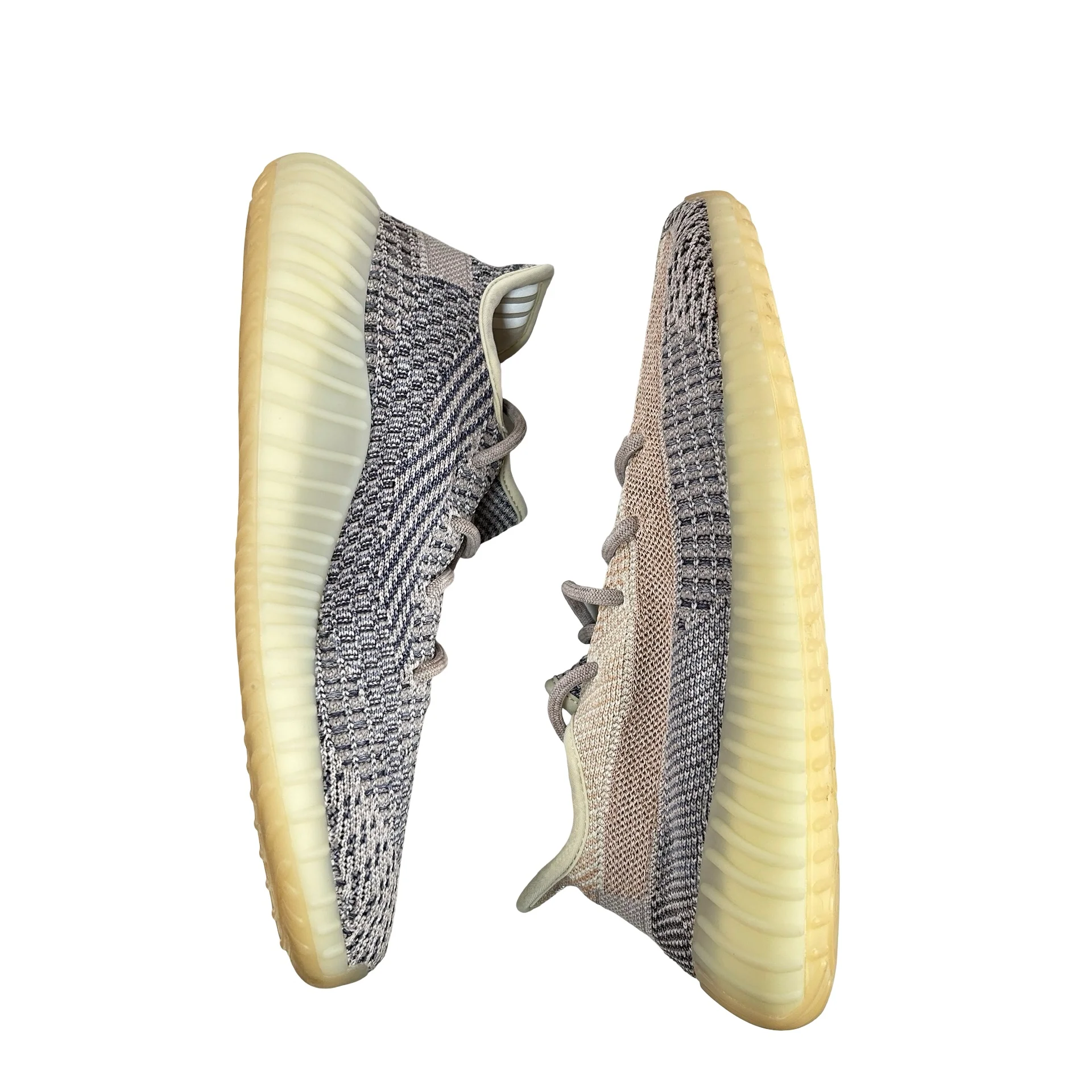 GY7658 adidas Yeezy Boost 350 V2 Ash Pearl [USED] - 9 M (VNDS) - Image 5
