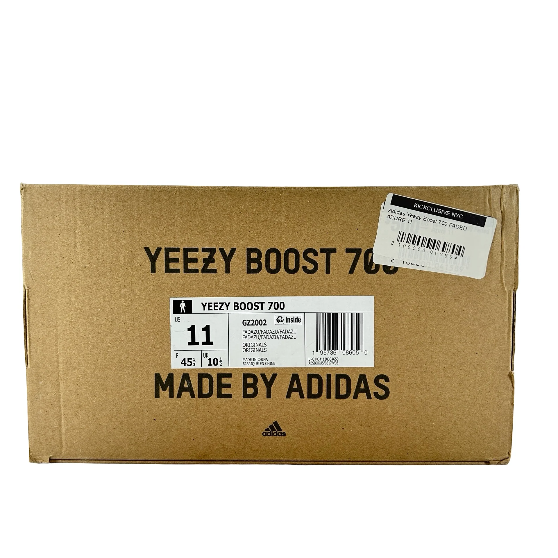 GZ2002 adidas Yeezy Boost 700 Faded Azure [USED] - 11 M (Used) - Image 7