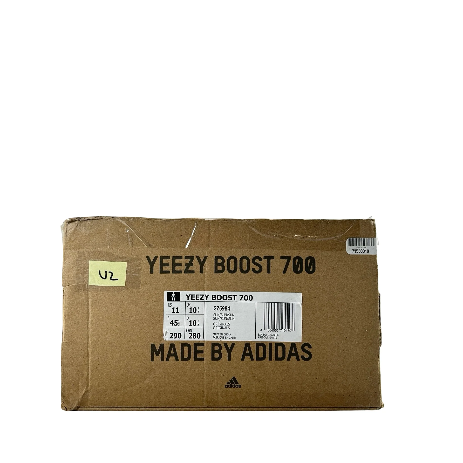 GZ6984 adidas Yeezy Boost 700 Sun [USED] - 11 M (Used2) - Image 7