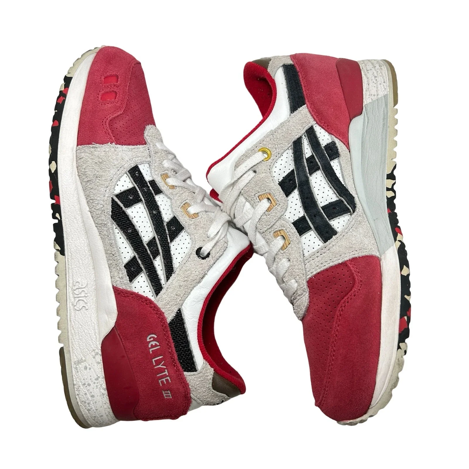 H51NK 0190 ASICS Gel-Lyte III AFEW Koi [USED] - 8.5 M (Used) (No Box) - Image 4