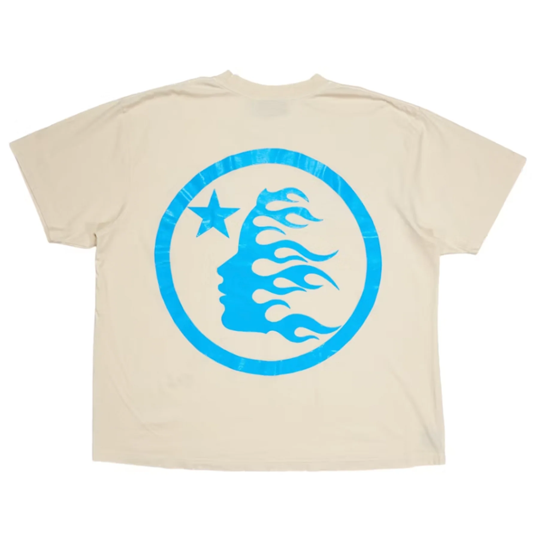 Hellstar Classic T-shirt (Gel Print) White/Blue - Image 2