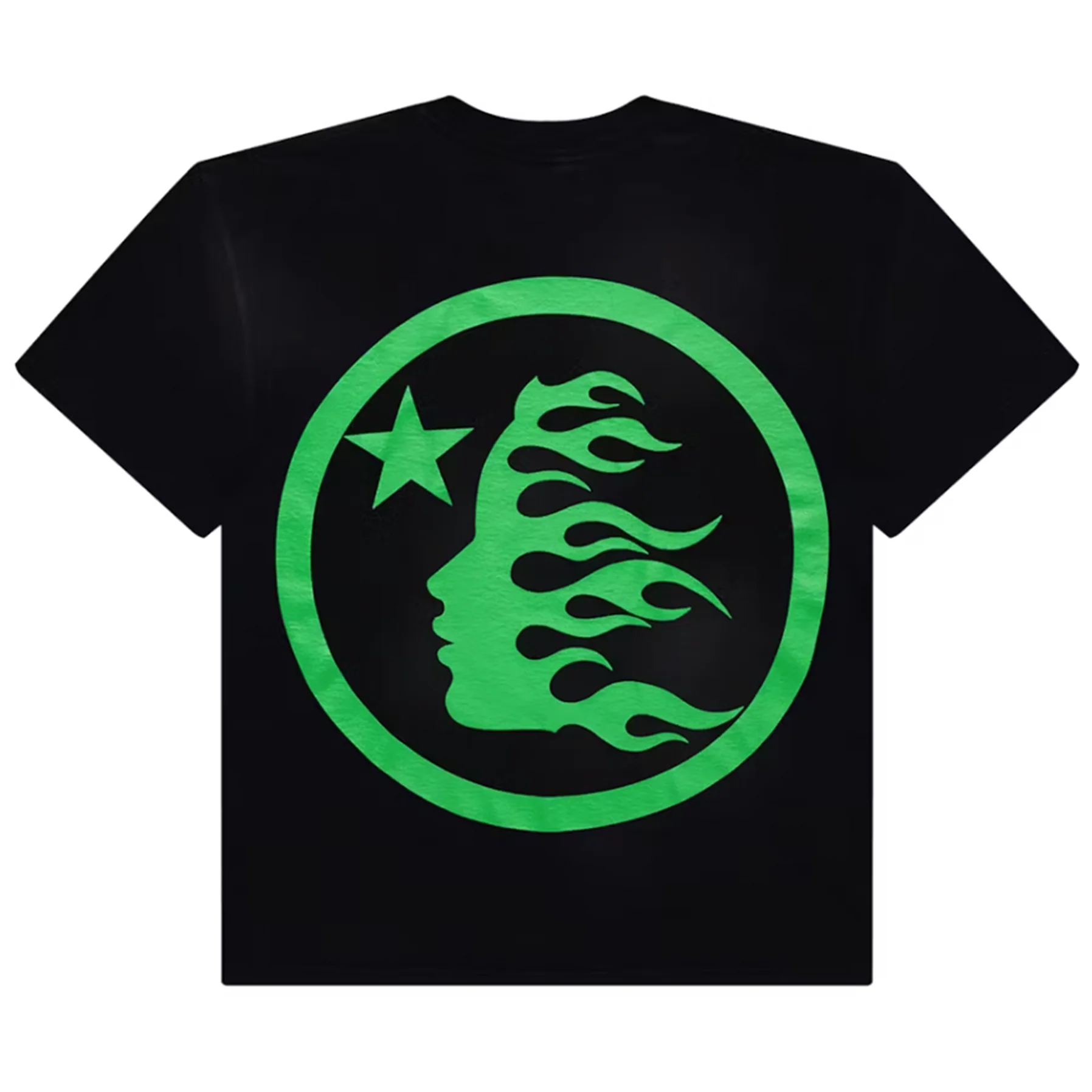Hellstar Classic T-shirt (Regular Print) Black/Green - Image 2