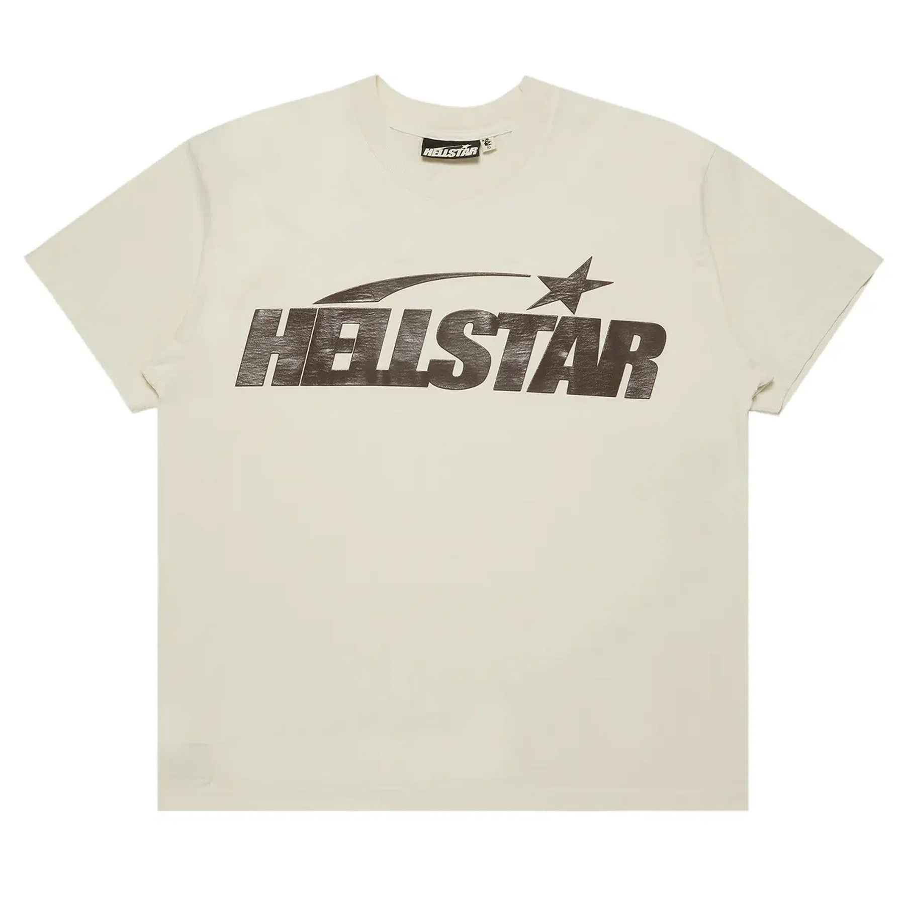 Hellstar Classic T-shirt (Regular Print) White/Brown