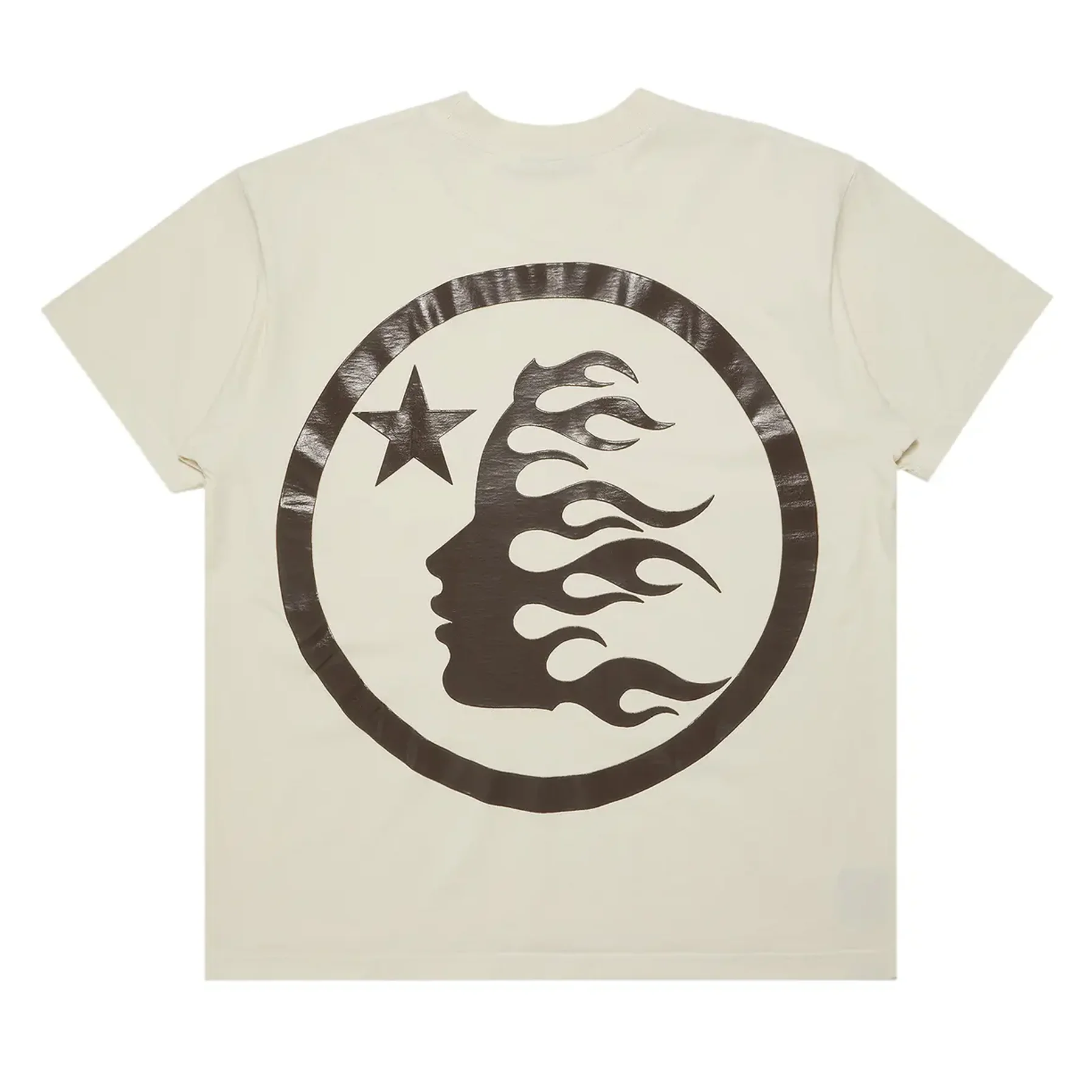Hellstar Classic T-shirt (Regular Print) White/Brown - Image 2