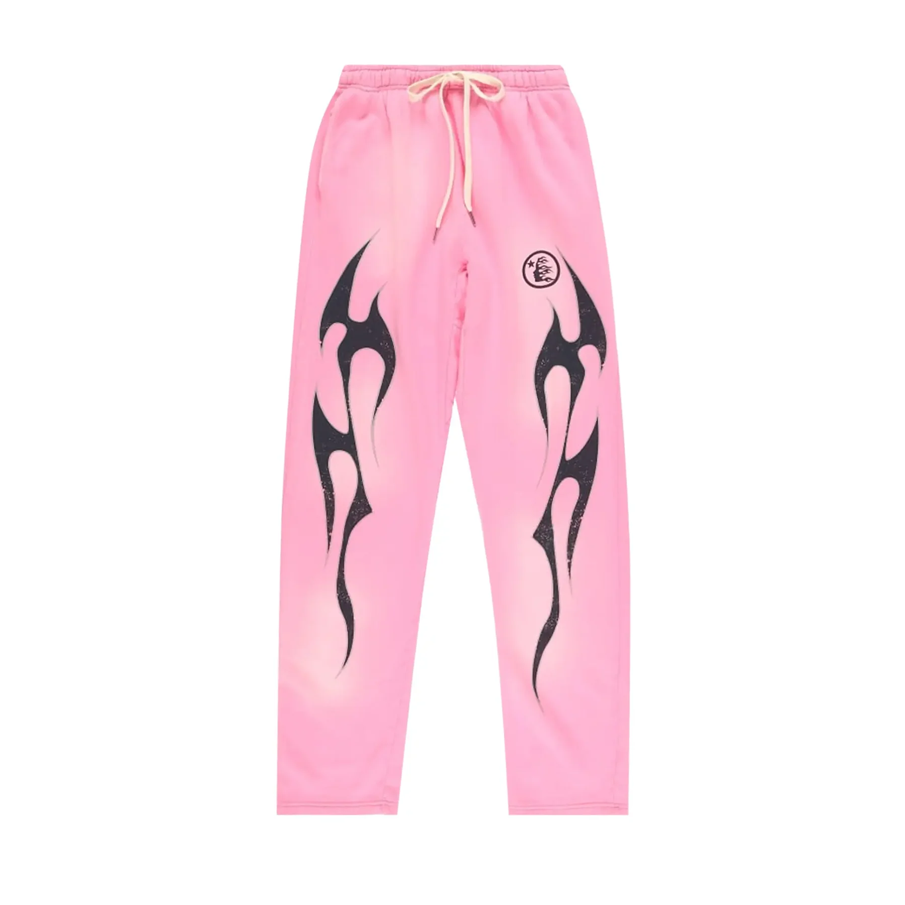 Hellstar Flame Sweatpants Pink/Black