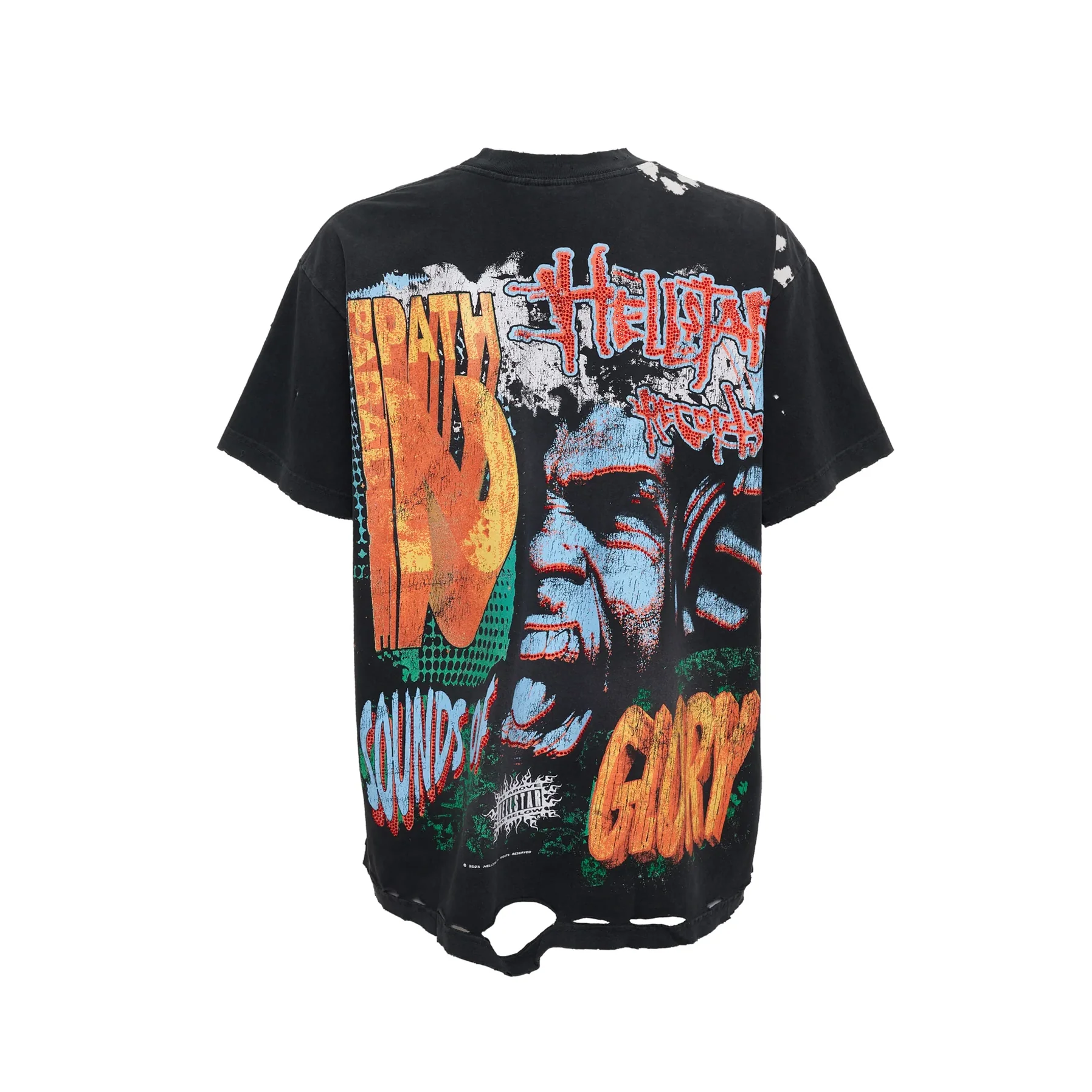 Hellstar Headphones T-Shirt (Reversible) - Image 2