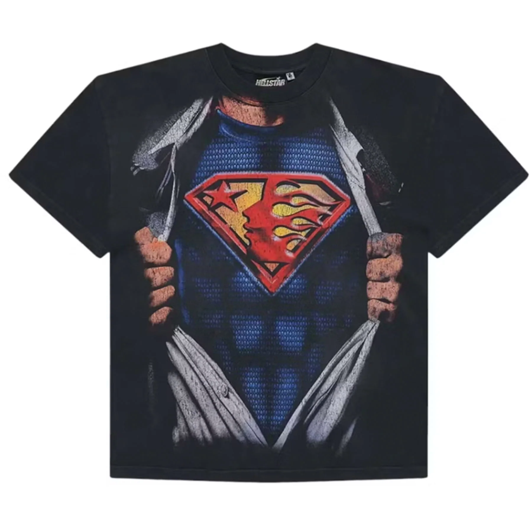 Hellstar Hellstar Superman T-shirt Black