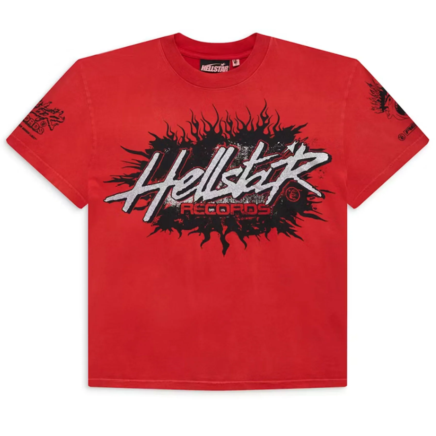 Hellstar Records T-Shirt Red