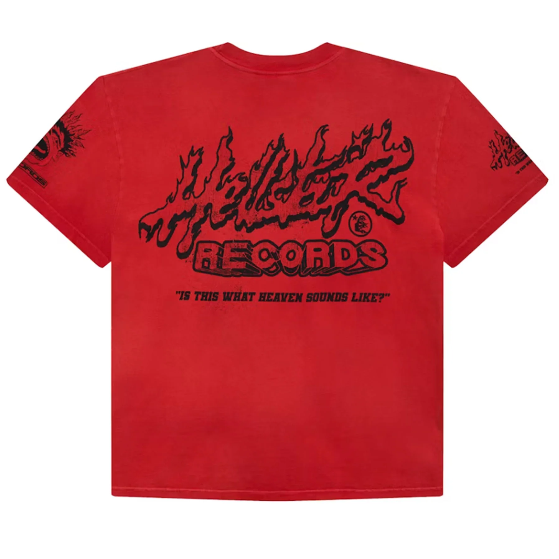 Hellstar Records T-Shirt Red - Image 2