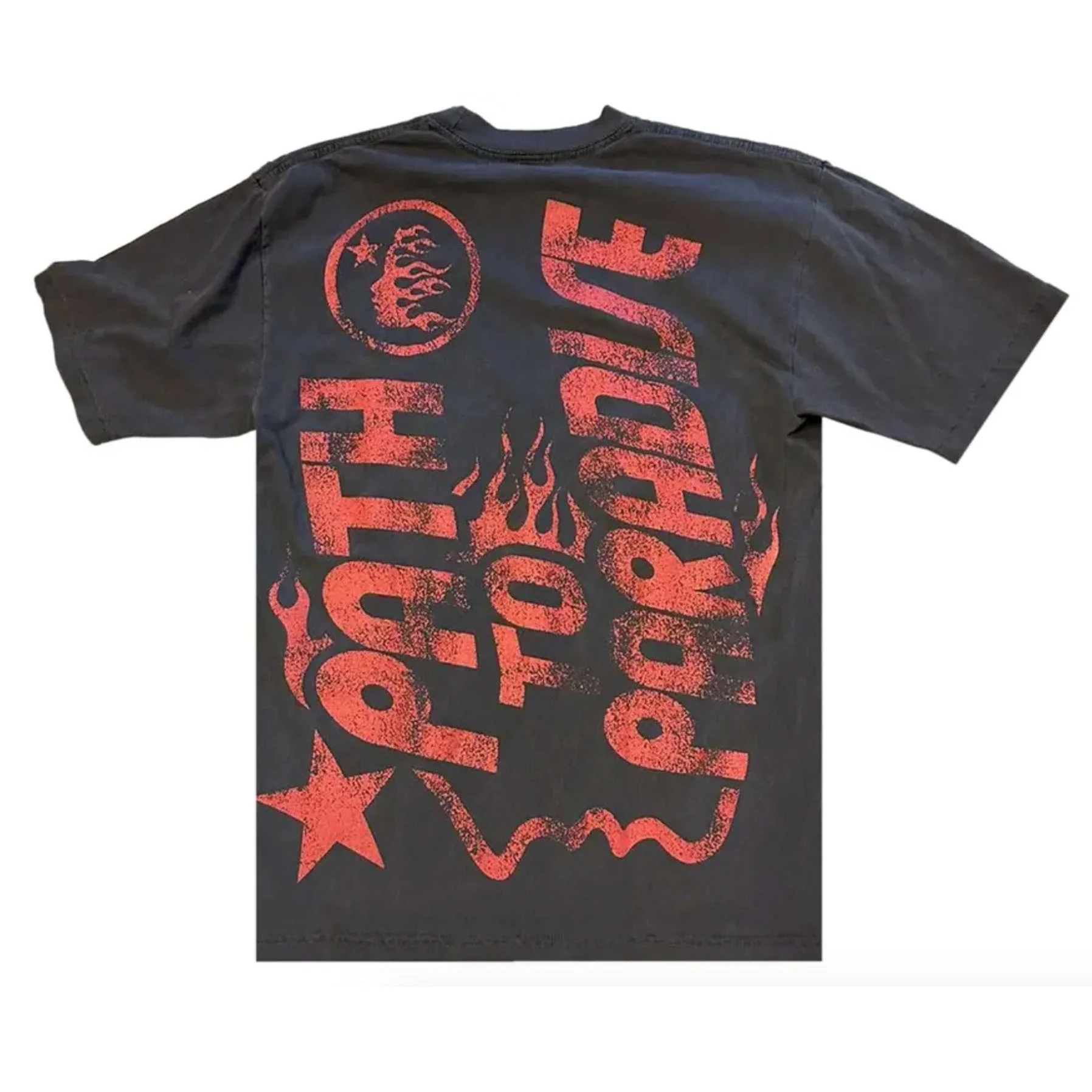 Hellstar Studios Jesus Emblem Tee 'Red' [USED] - XS (Used) - Image 2