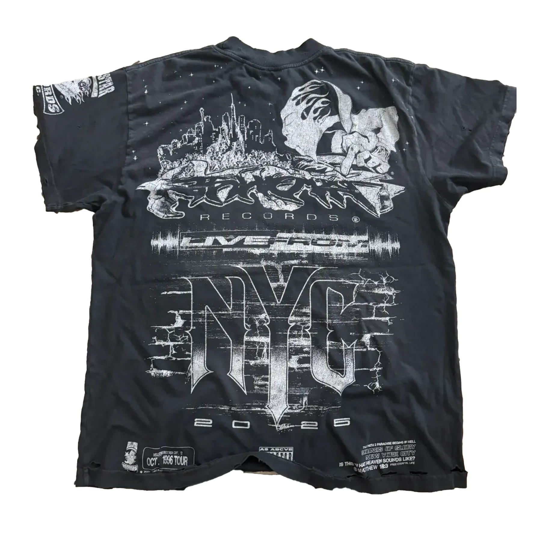 Hellstar x Complex Liberty Records T-Shirt - Image 2