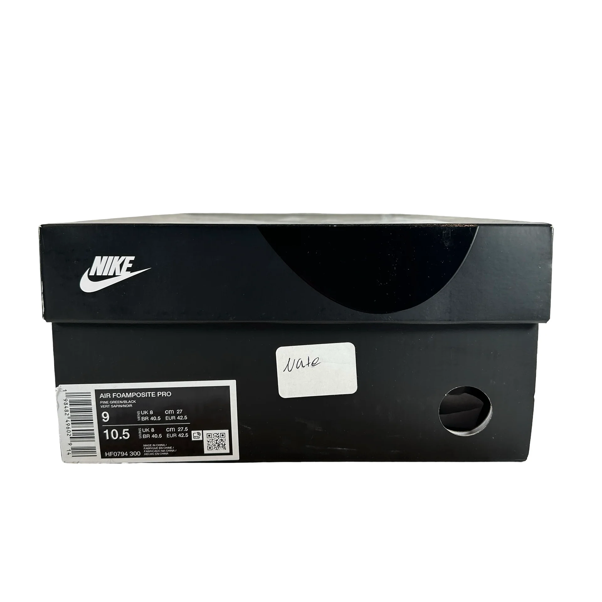 HF0794 300 Nike Air Foamposite Pro Pine Green (2025) [USED] - 9 M (Used) - Image 7