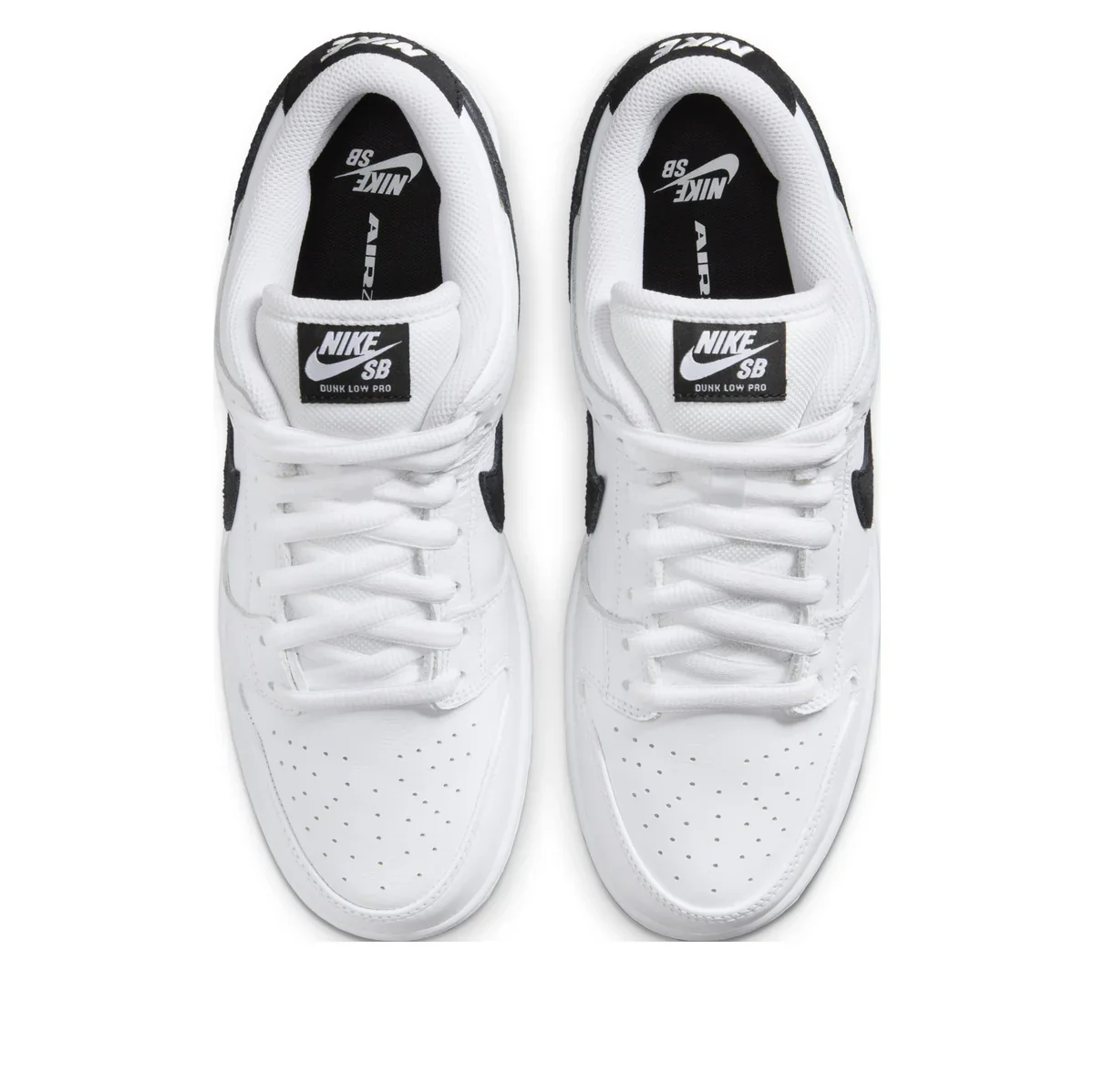 HF3704 100 Nike SB Dunk Low White Black - Image 3