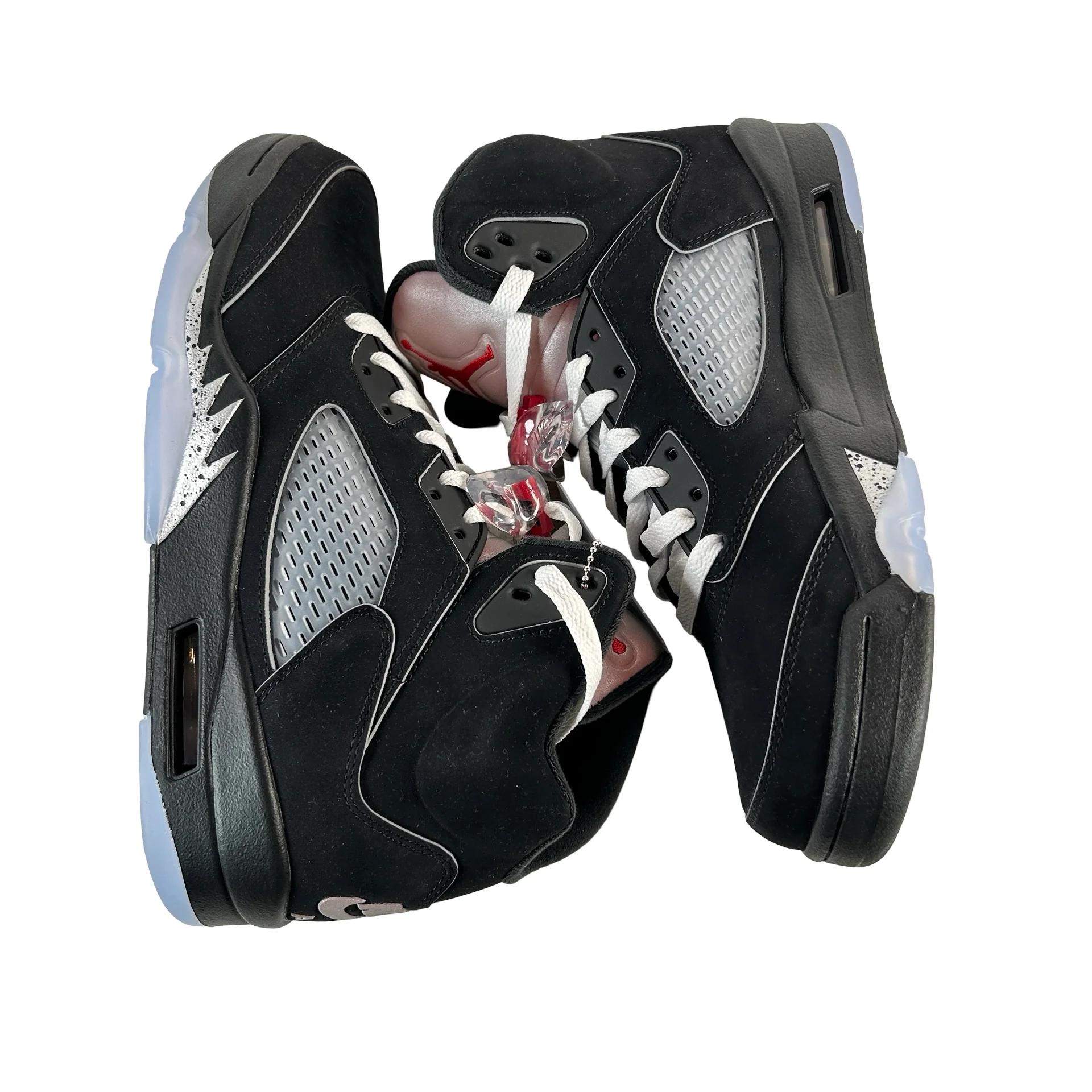 HF3975 001 Jordan 5 Retro OG Black Metallic Reimagined (2025) [CONDITIONAL] - 8.5 M (Small Ink Stain Left Sole) - Image 4