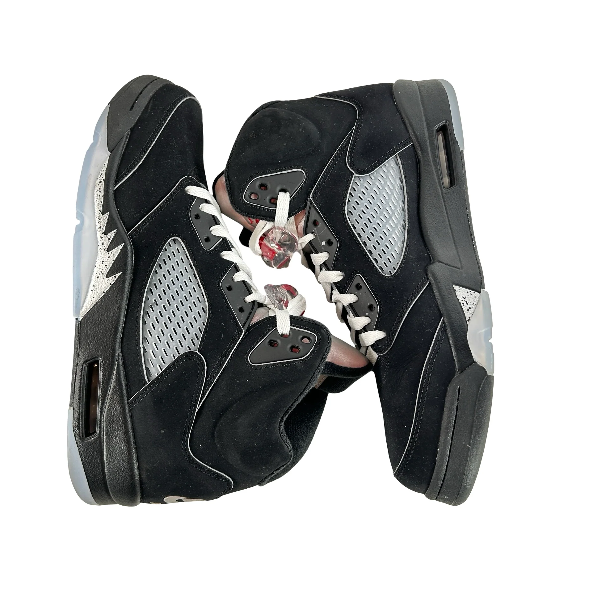 HF3975 001 Jordan 5 Retro OG Black Metallic Reimagined [USED] - 10.5 M (Used9) - Image 4