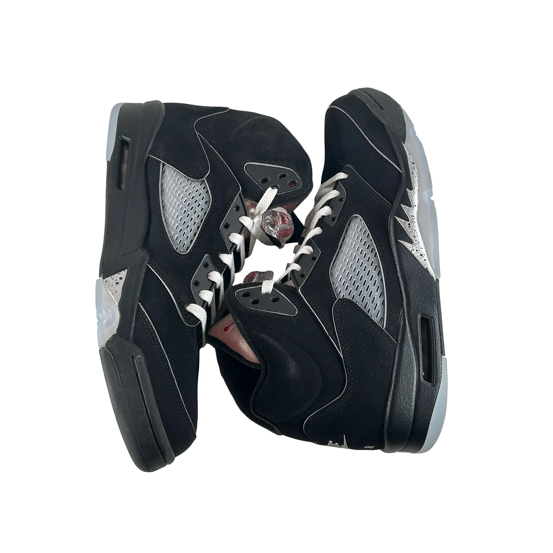 HF3975 001 Jordan 5 Retro OG Black Metallic Reimagined [USED] - 11.5 M (Used) (No Box) - Image 5