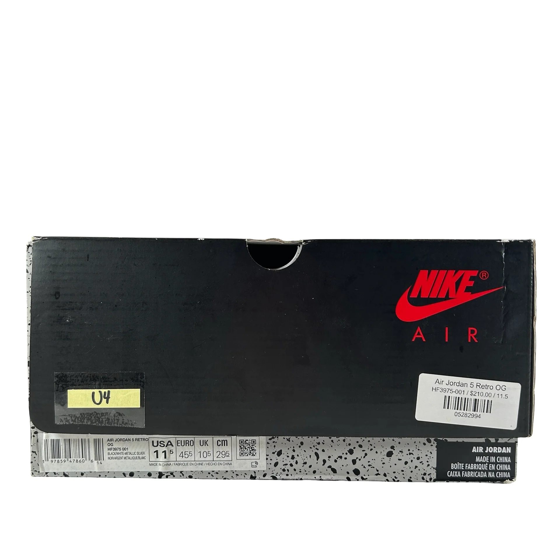 HF3975 001 Jordan 5 Retro OG Black Metallic Reimagined [USED] - 11.5 M (Used4) - Image 7