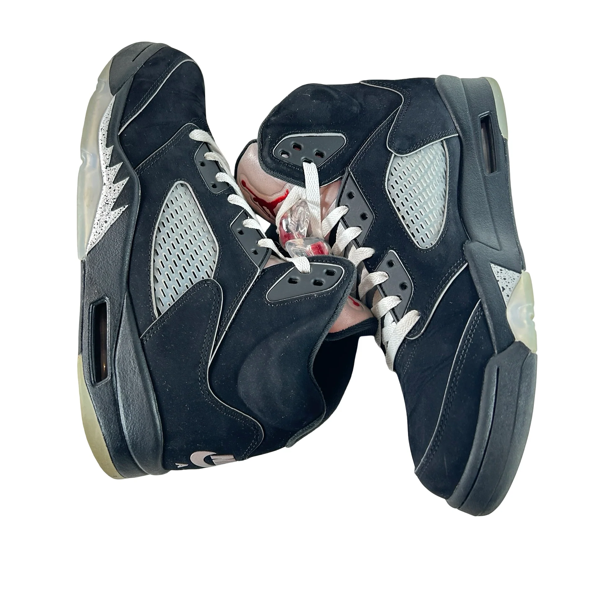 HF3975 001 Jordan 5 Retro OG Black Metallic Reimagined [USED] - 11.5 M (Used8) - Image 4