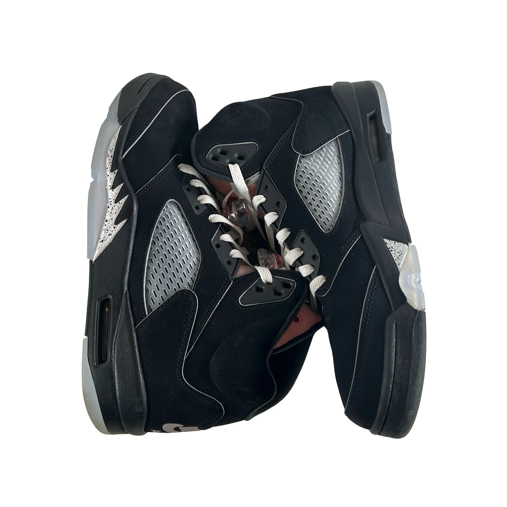 HF3975 001 Jordan 5 Retro OG Black Metallic Reimagined [USED] - 11 M (Used15) - Image 4